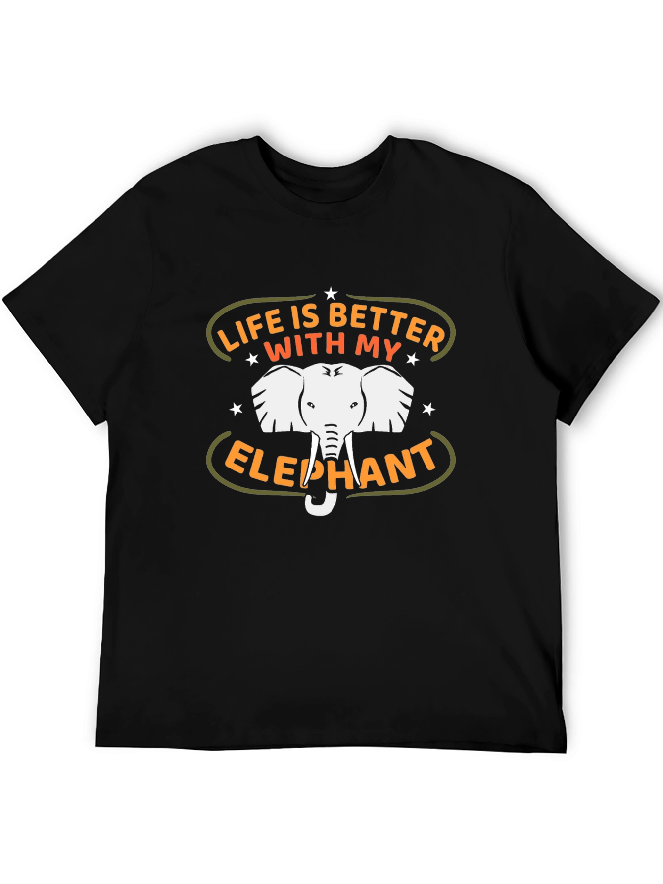 Life is Better with My Elephant Graphic Tee
