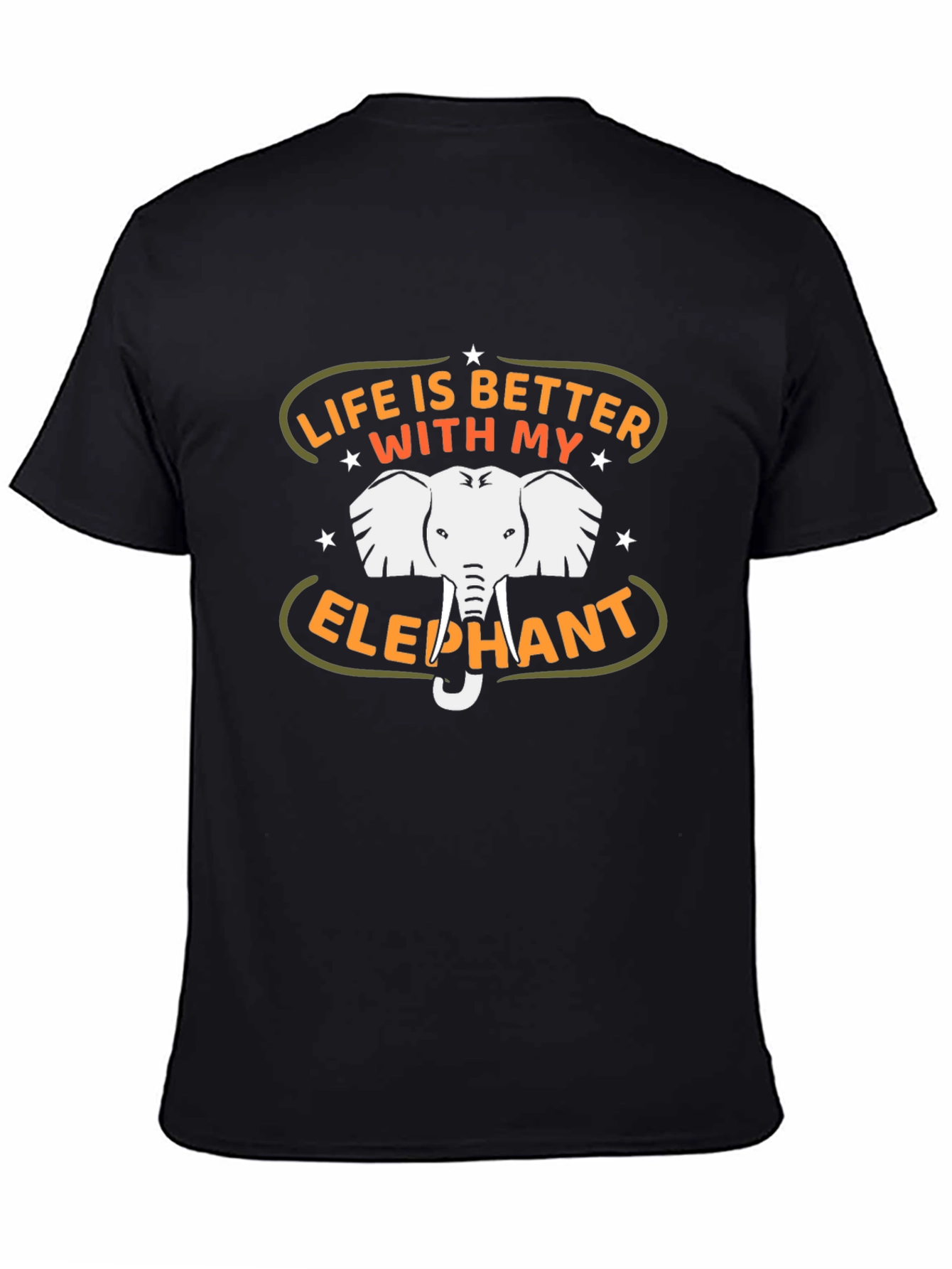 Life is Better with My Elephant Graphic Tee