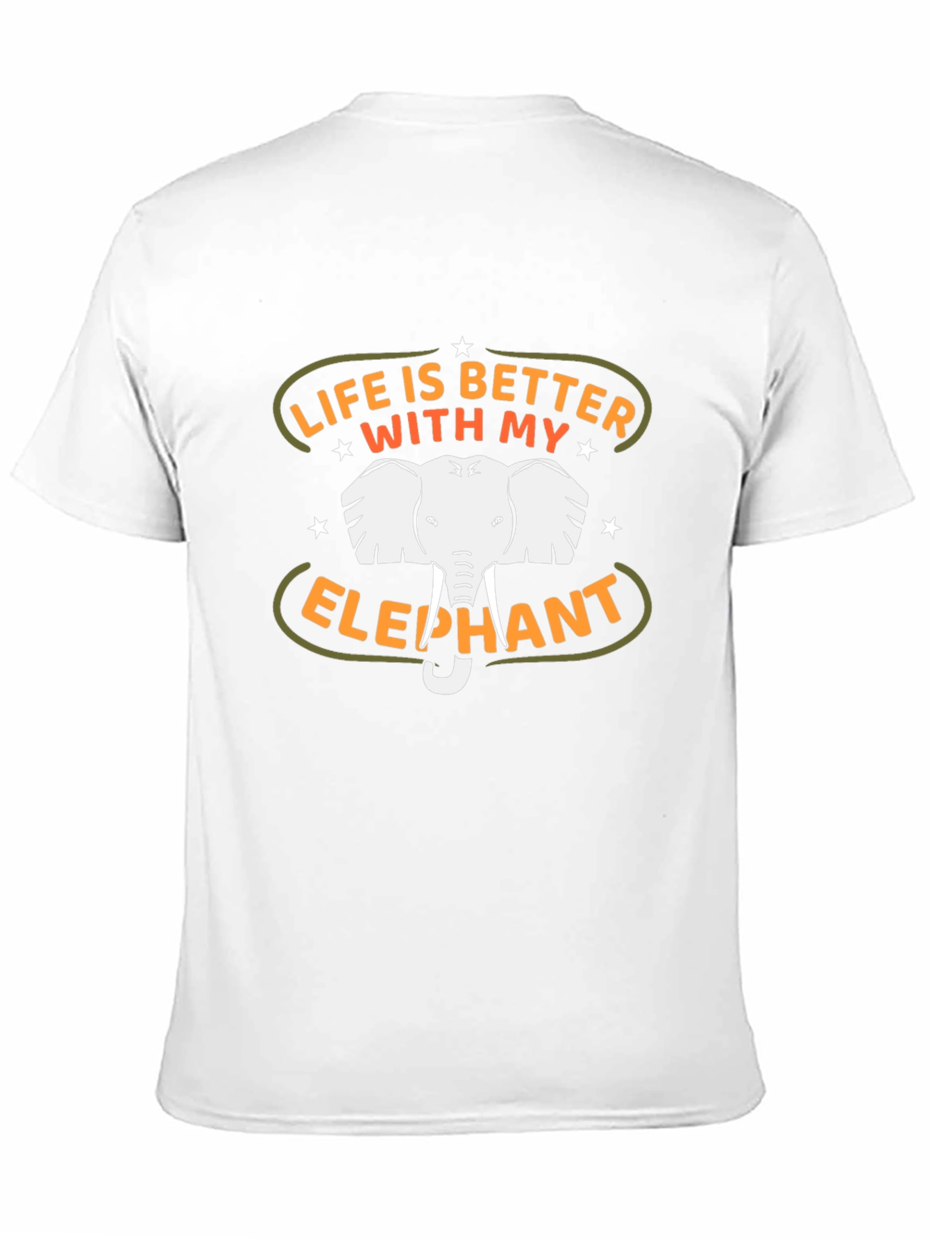 Life is Better with My Elephant Graphic Tee