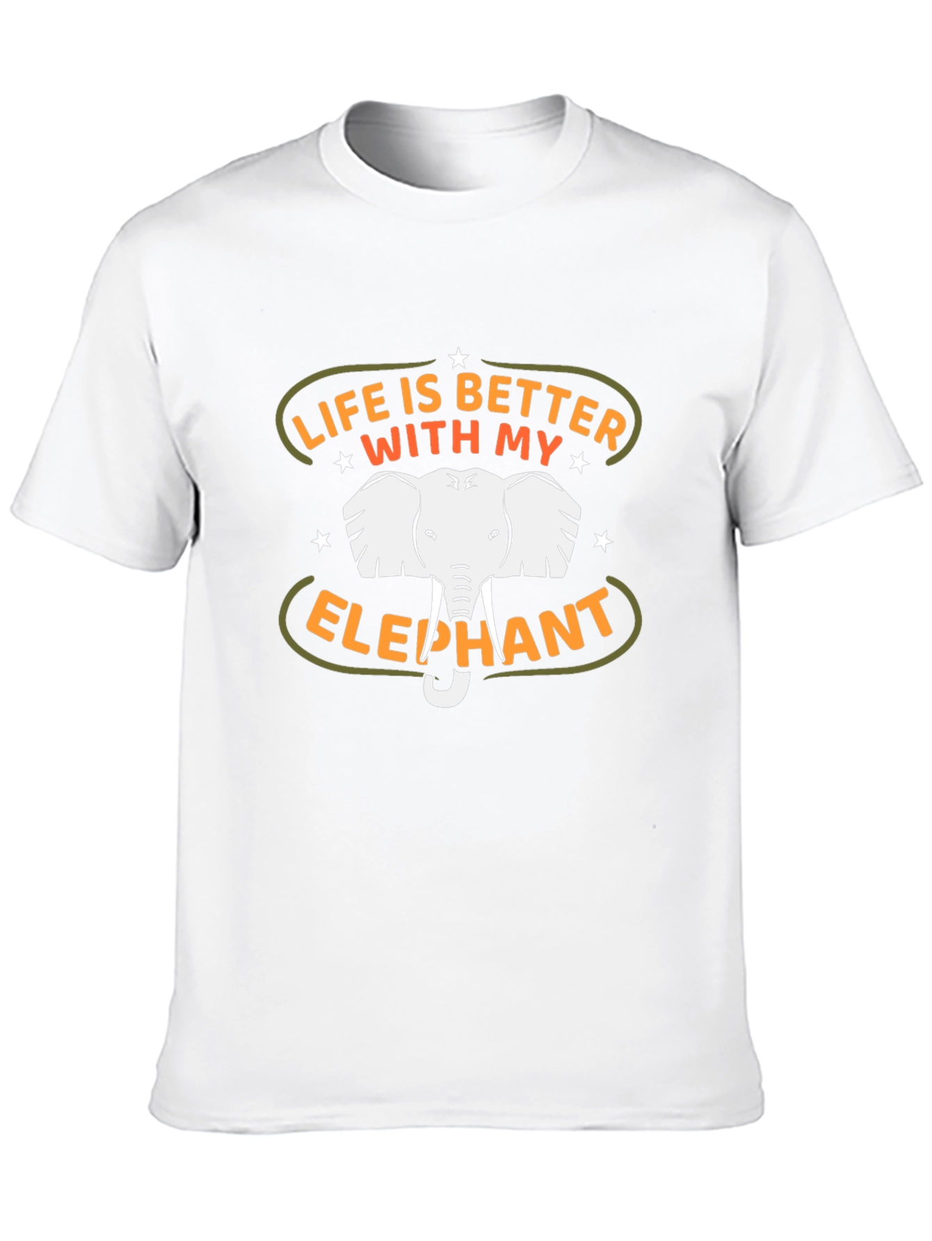 Life is Better with My Elephant Graphic Tee