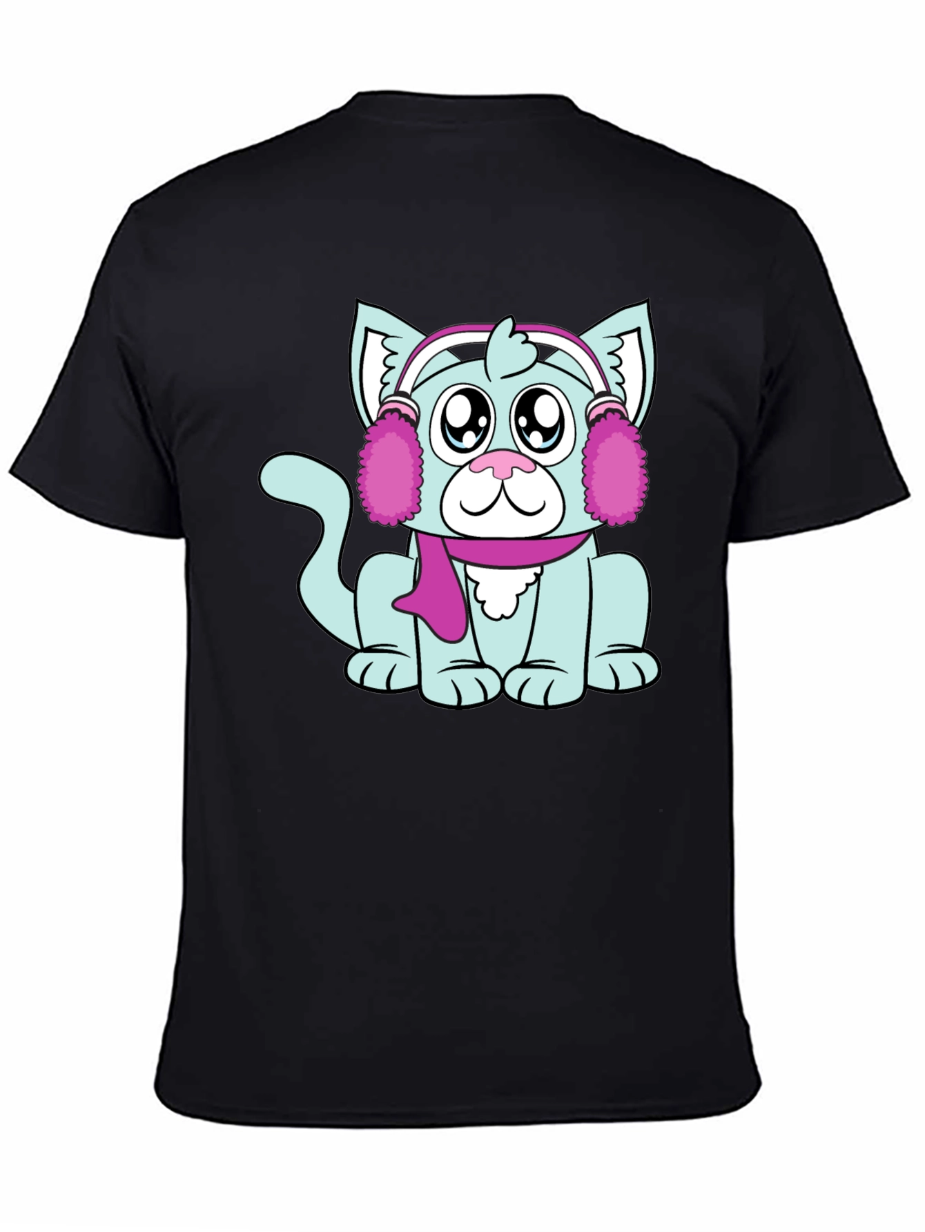 Cartoon Cat T-Shirt: Cute & Cozy