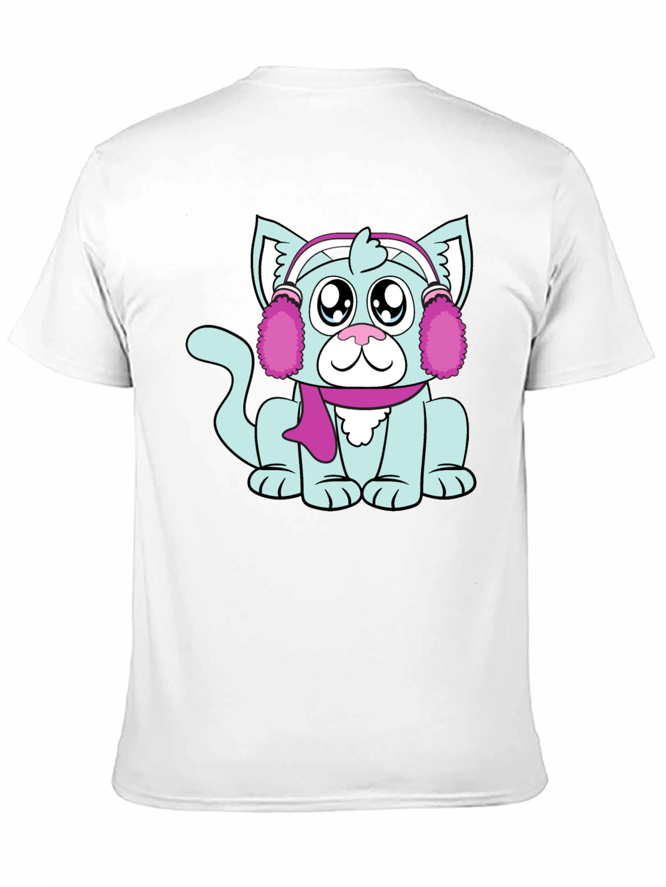 Cartoon Cat T-Shirt: Cute & Cozy