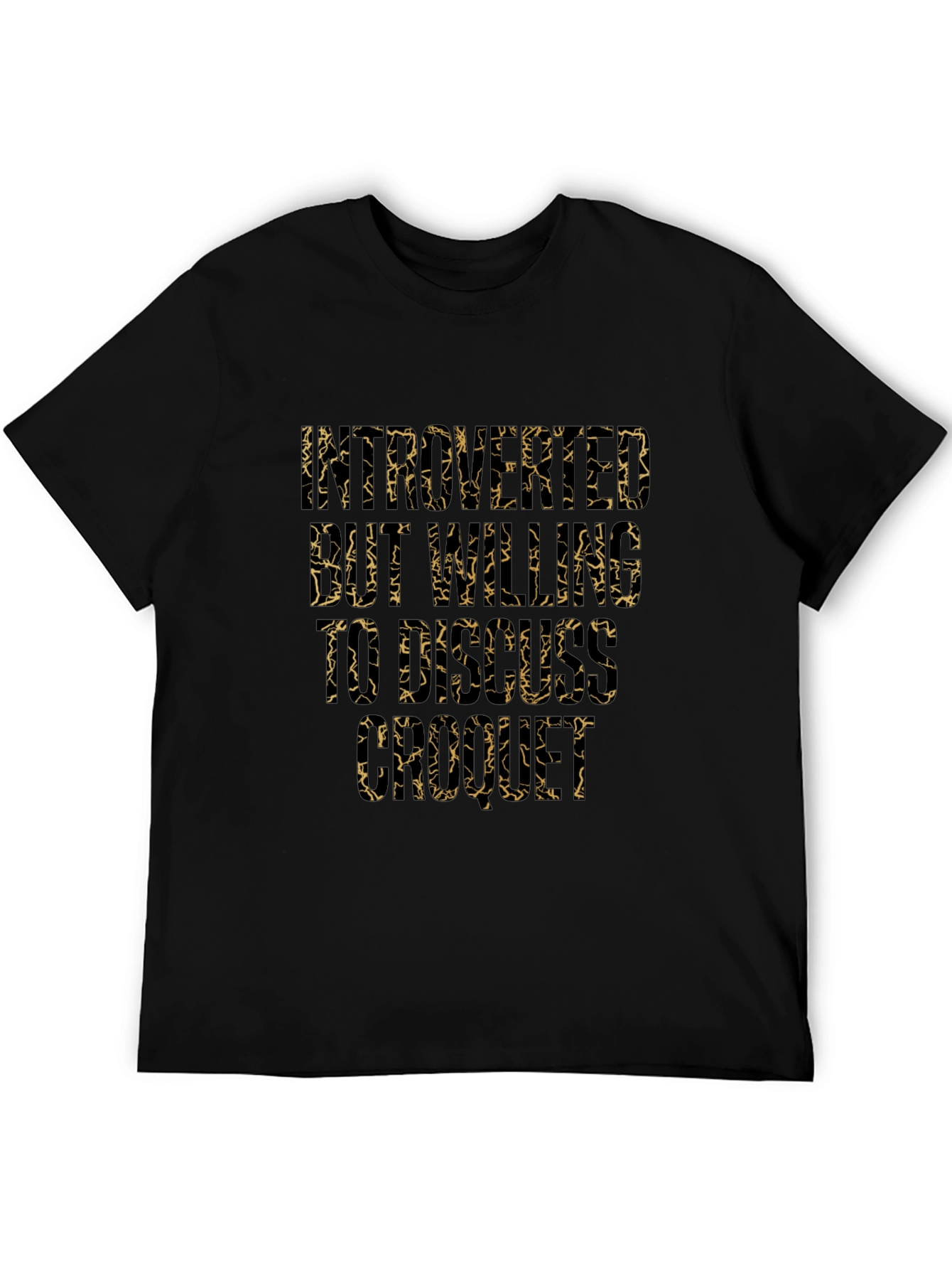 Introverted but Willing to Discuss Crochet T-Shirt