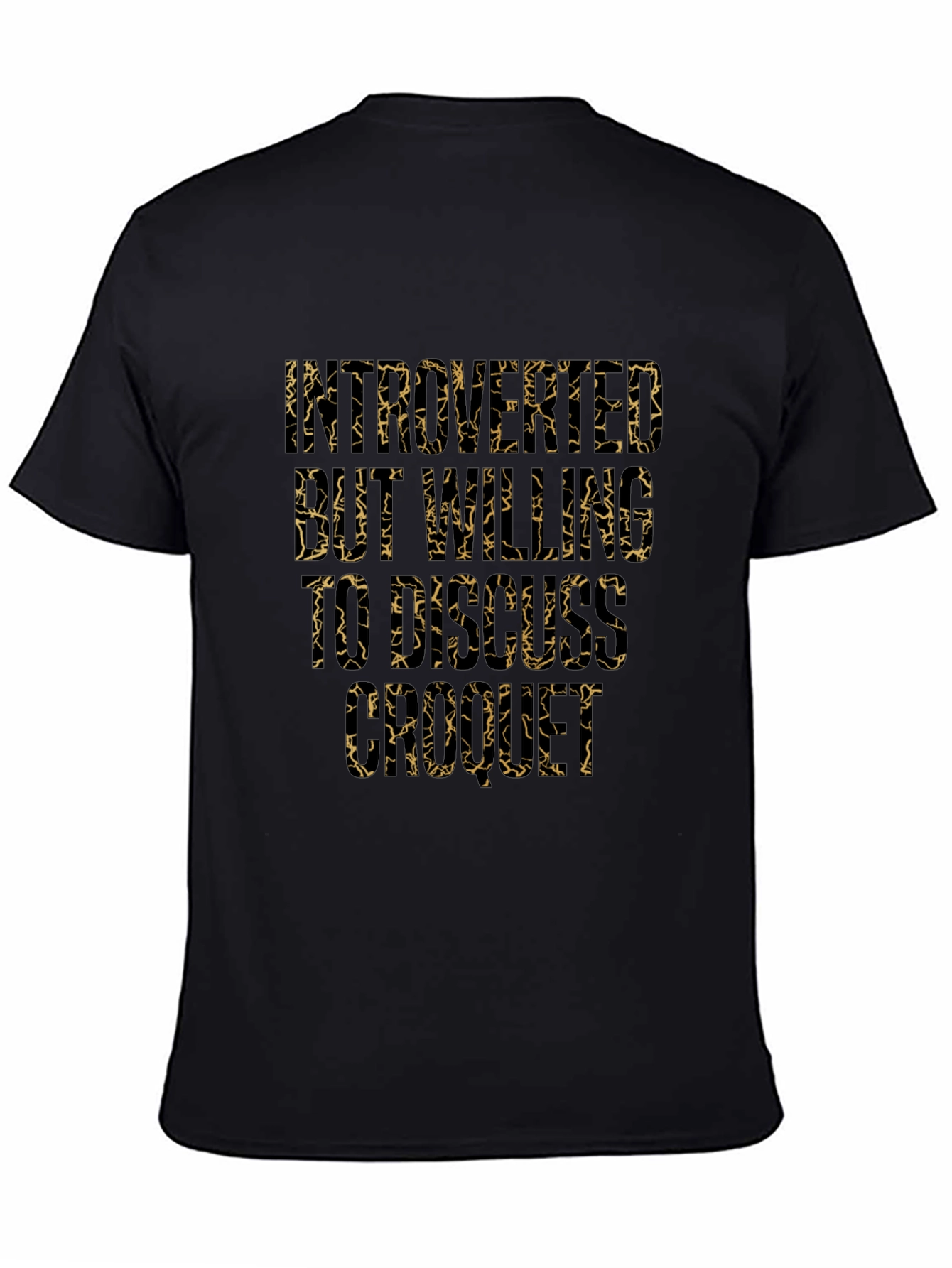 Introverted but Willing to Discuss Crochet T-Shirt