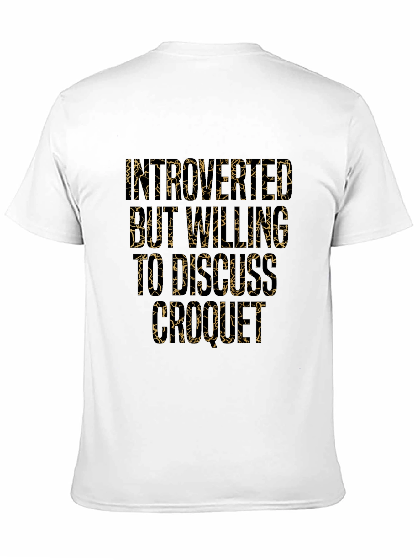 Introverted but Willing to Discuss Crochet T-Shirt