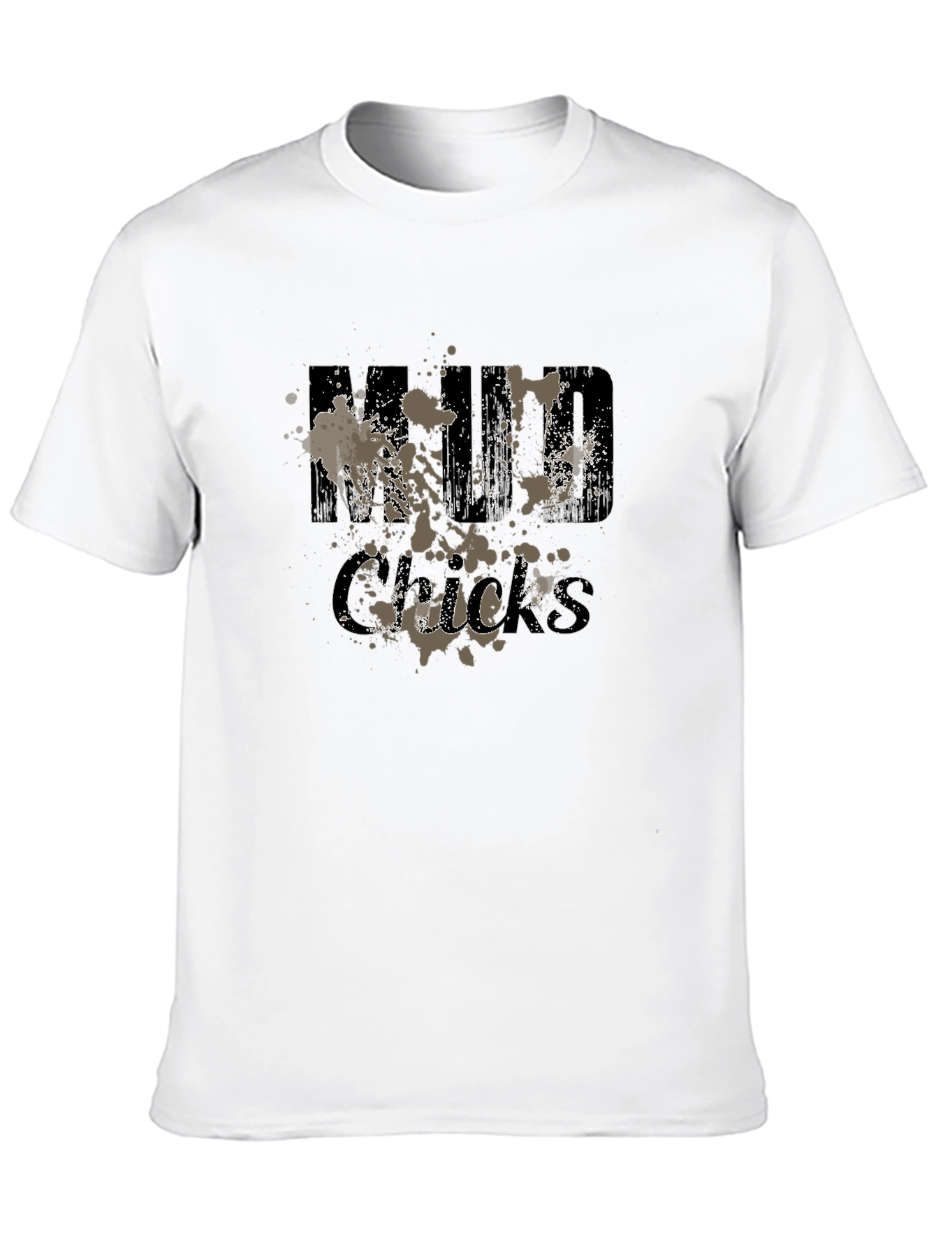 Mud Chicks Graphic Tee - Black Cotton Blend