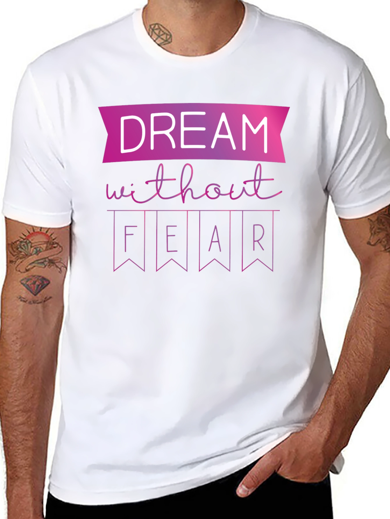 Dream Without Fear Graphic T-Shirt