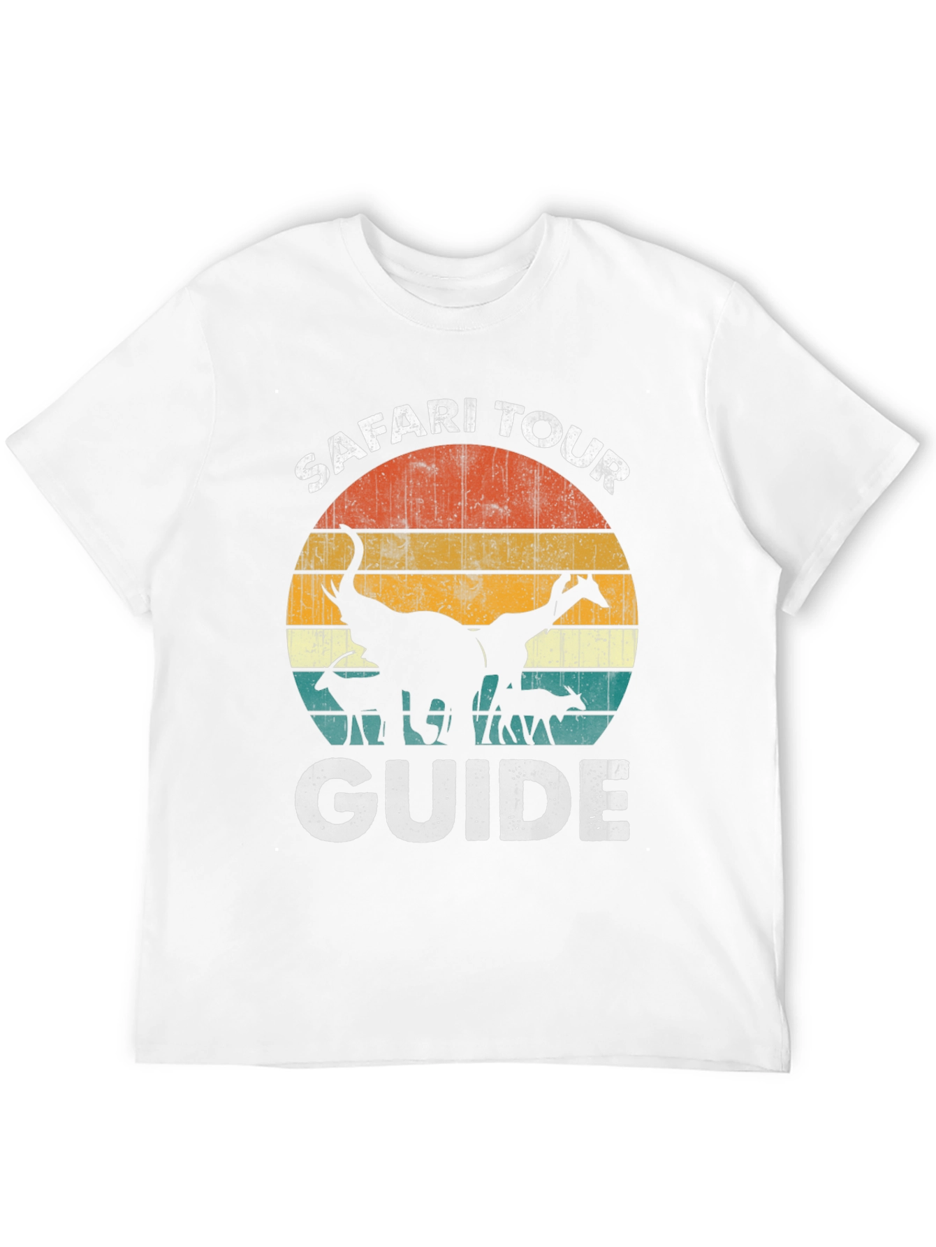 Safari Tour Guide Graphic T-Shirt - Animal Lover Tee