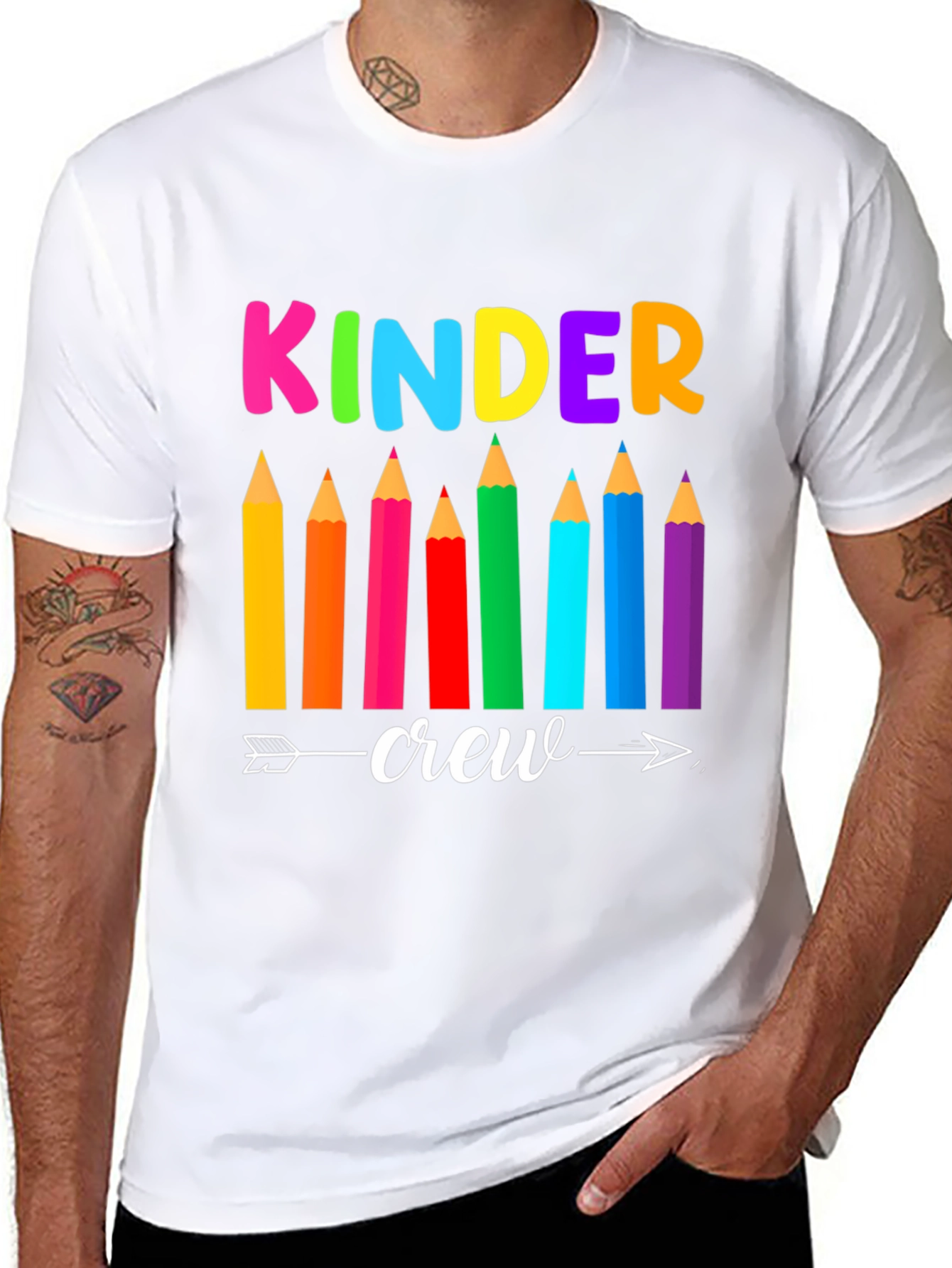 Kinder Crew Teacher T-Shirt
