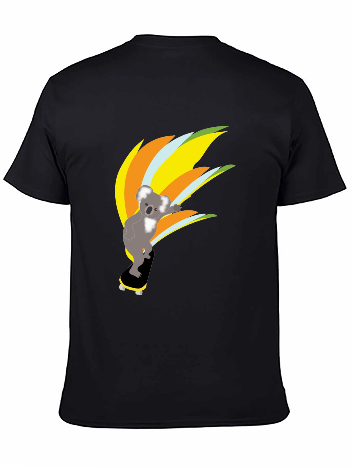 Skateboarding Koala Tee - Cool Graphic T-Shirt