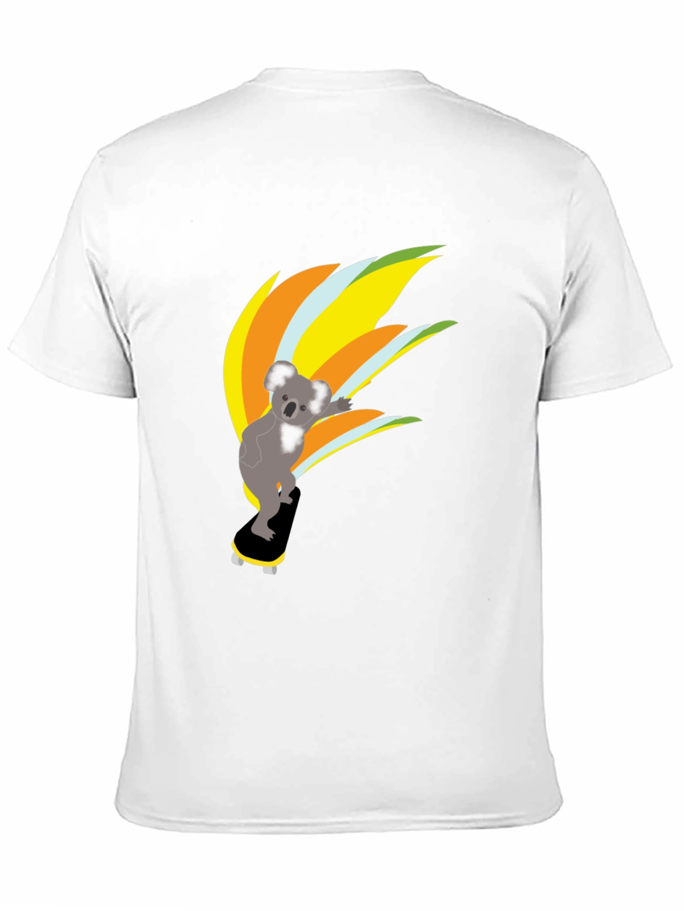 Skateboarding Koala Tee - Cool Graphic T-Shirt