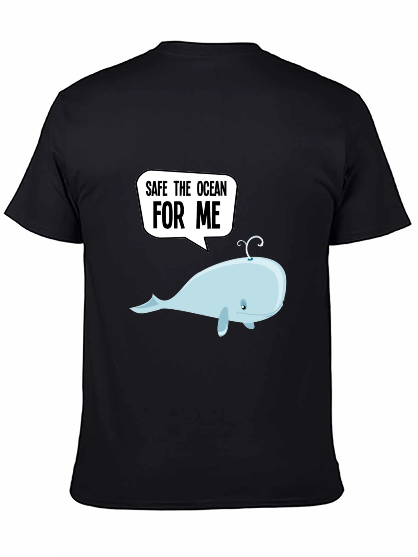 Save The Ocean Whale Graphic Tee
