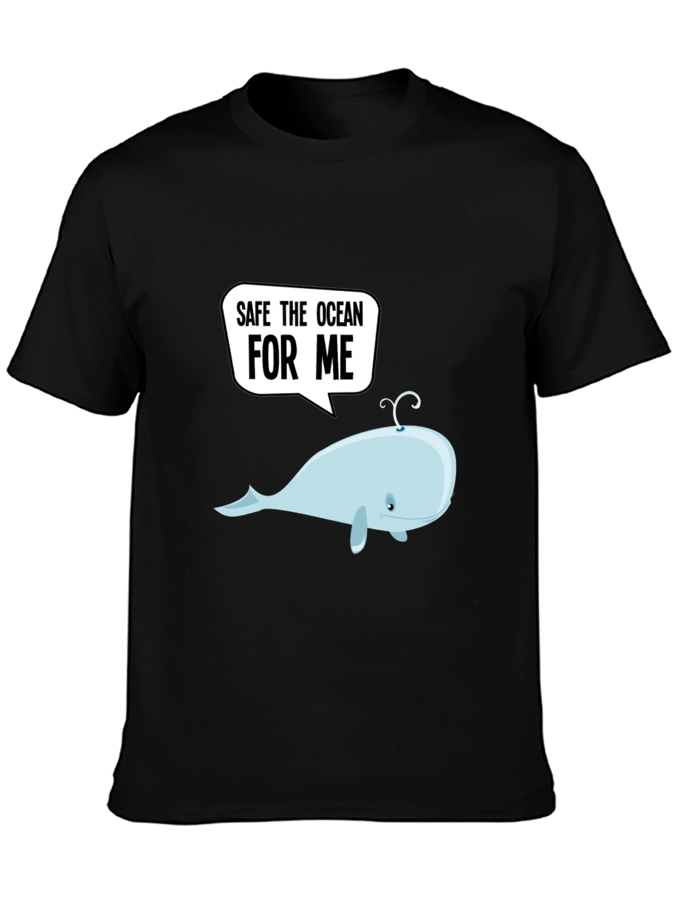 Save The Ocean Whale Graphic Tee