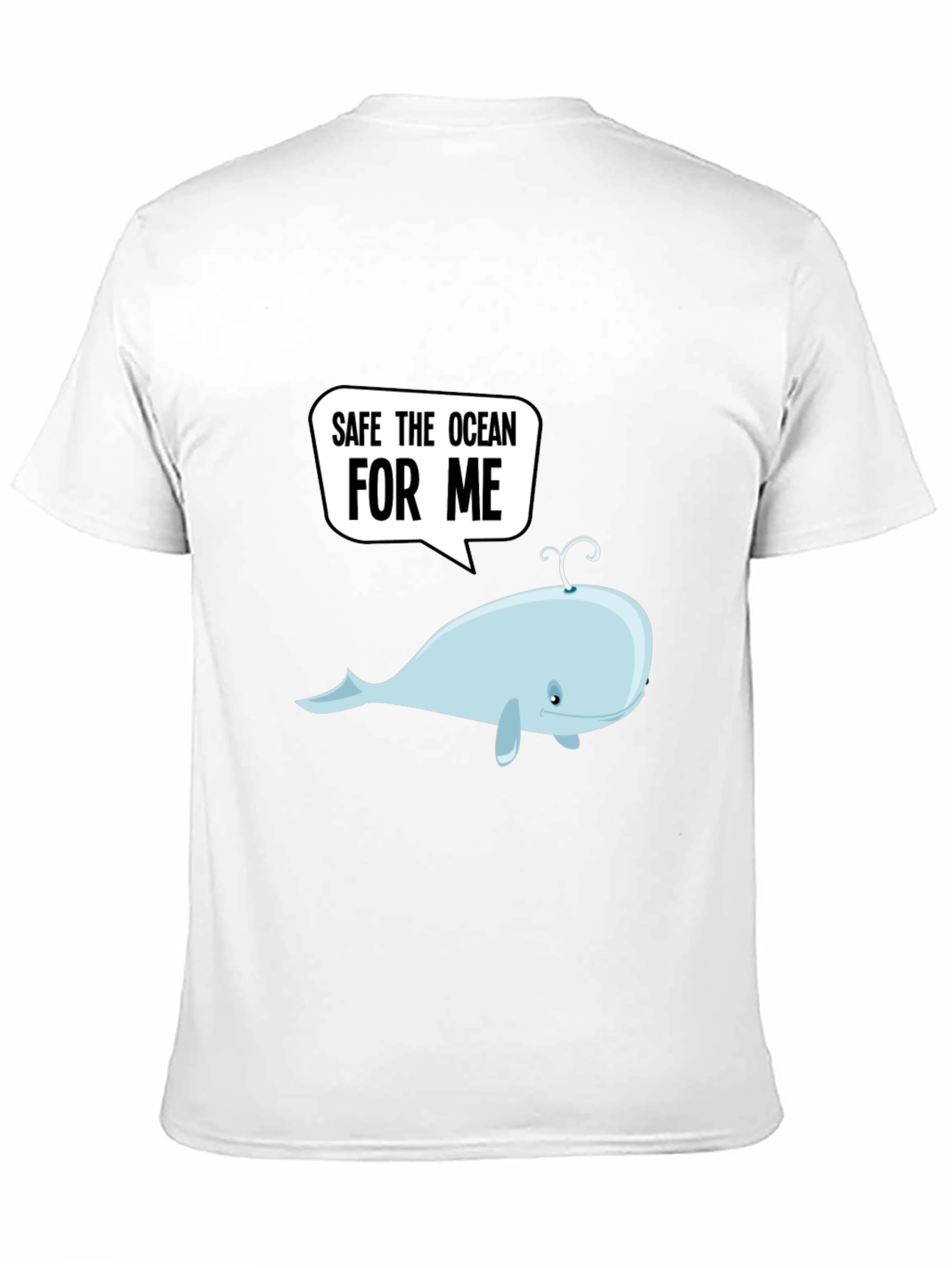 Save The Ocean Whale Graphic Tee