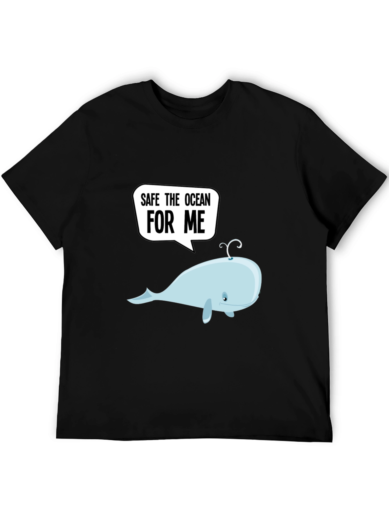 Save The Ocean Whale Graphic Tee
