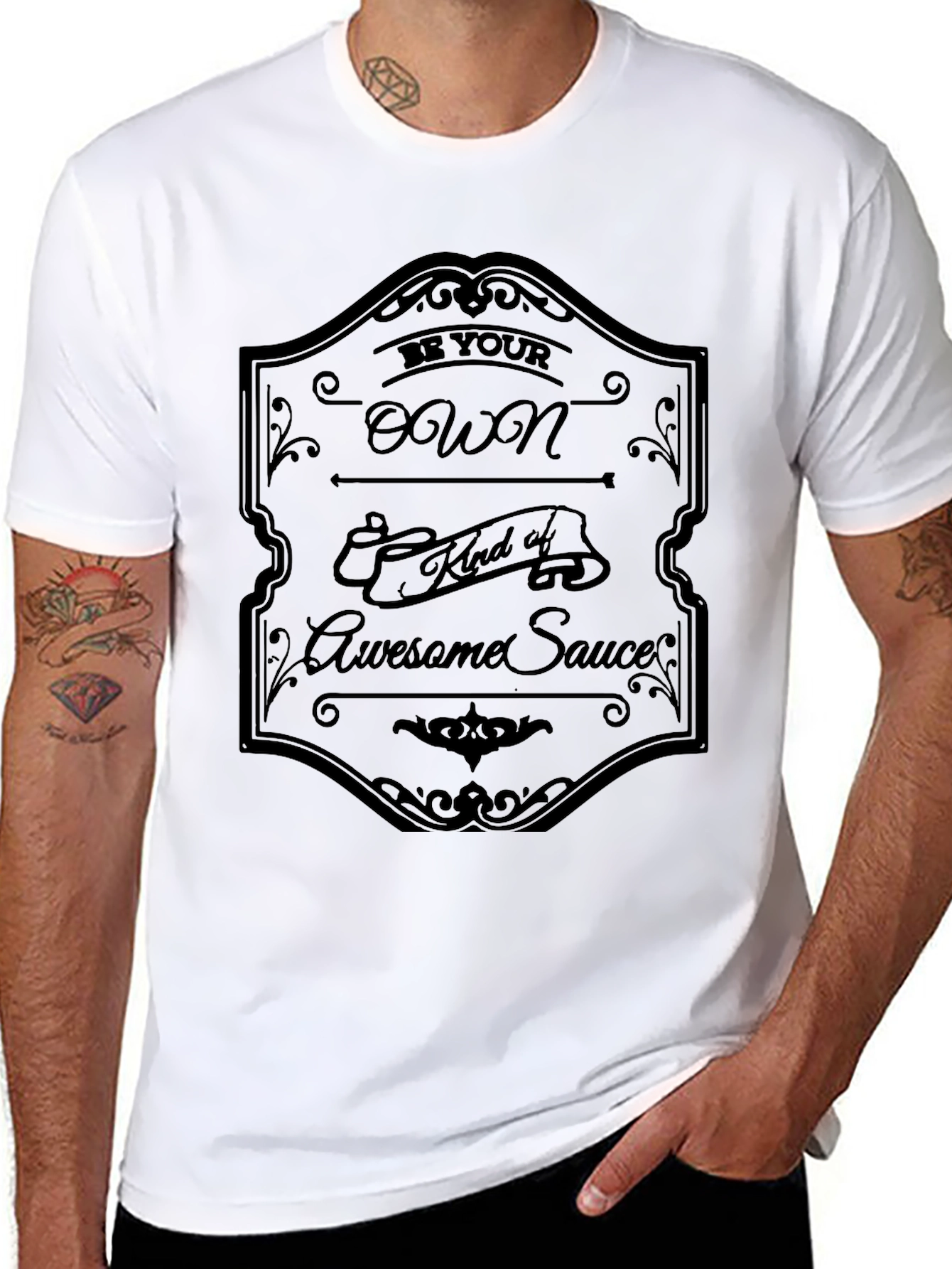 Be Your Own Kind of Awesome Sauce Graphic T-Shirt