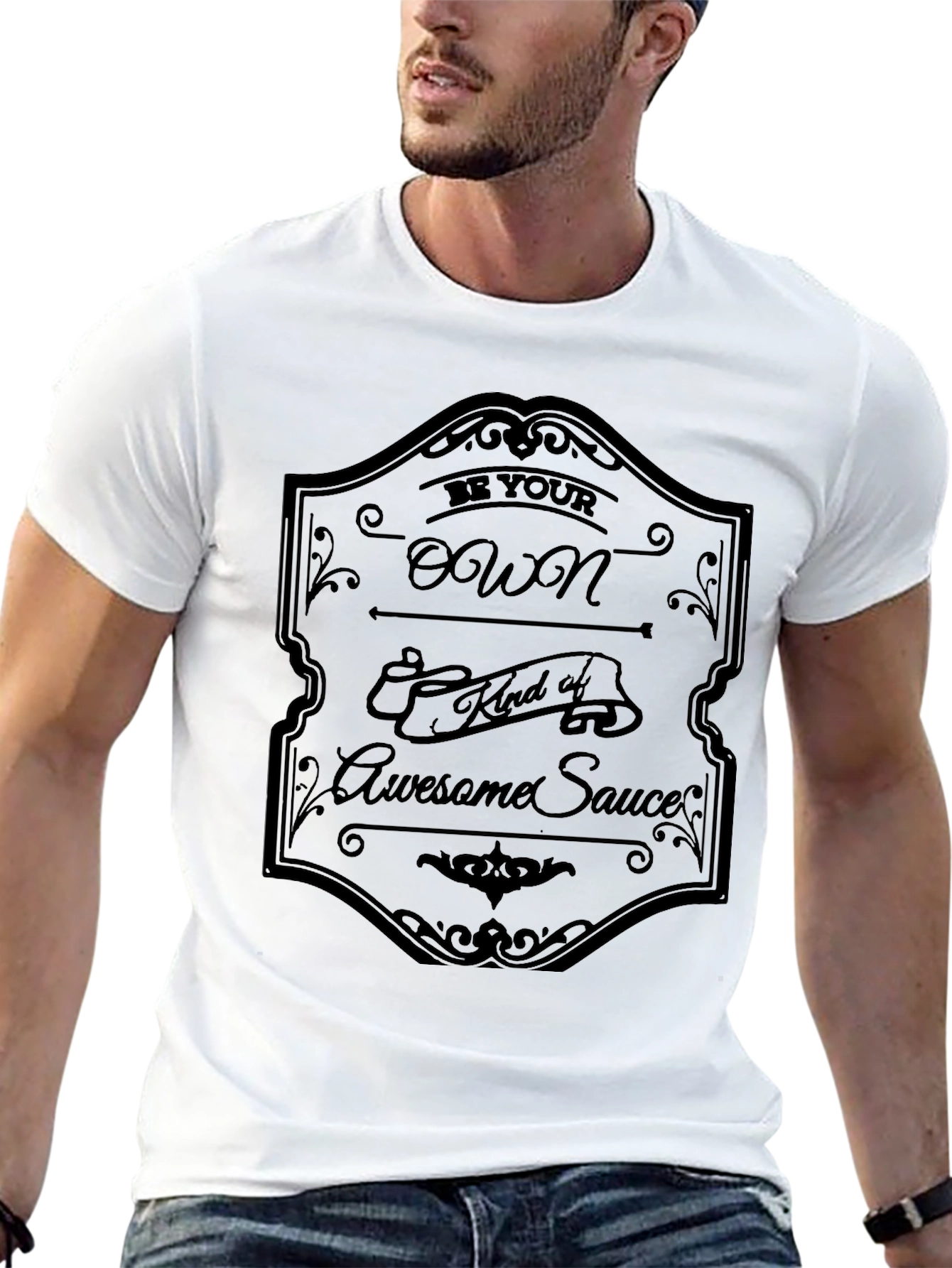 Be Your Own Kind of Awesome Sauce Graphic T-Shirt