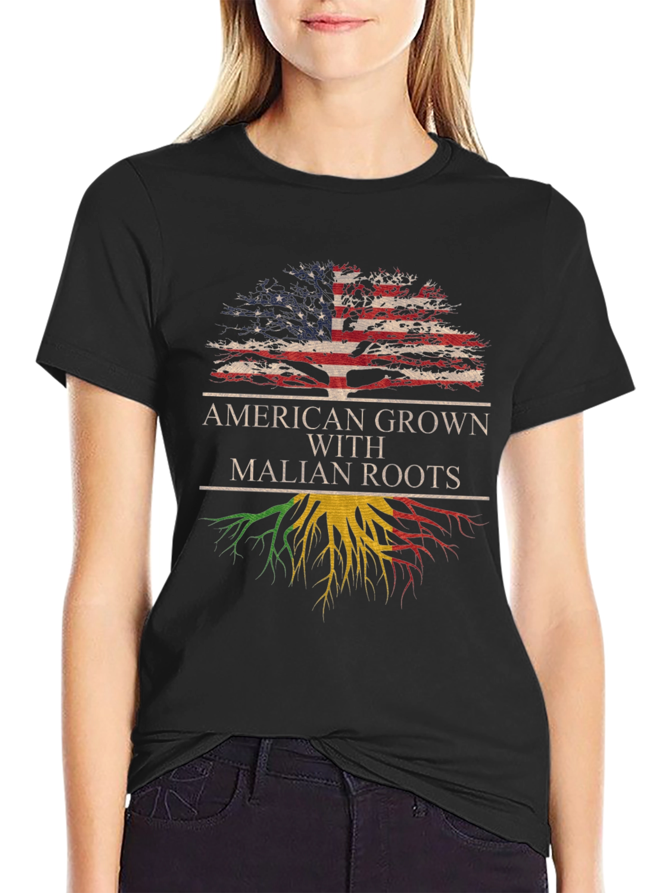 American Grown Malian Roots T-Shirt