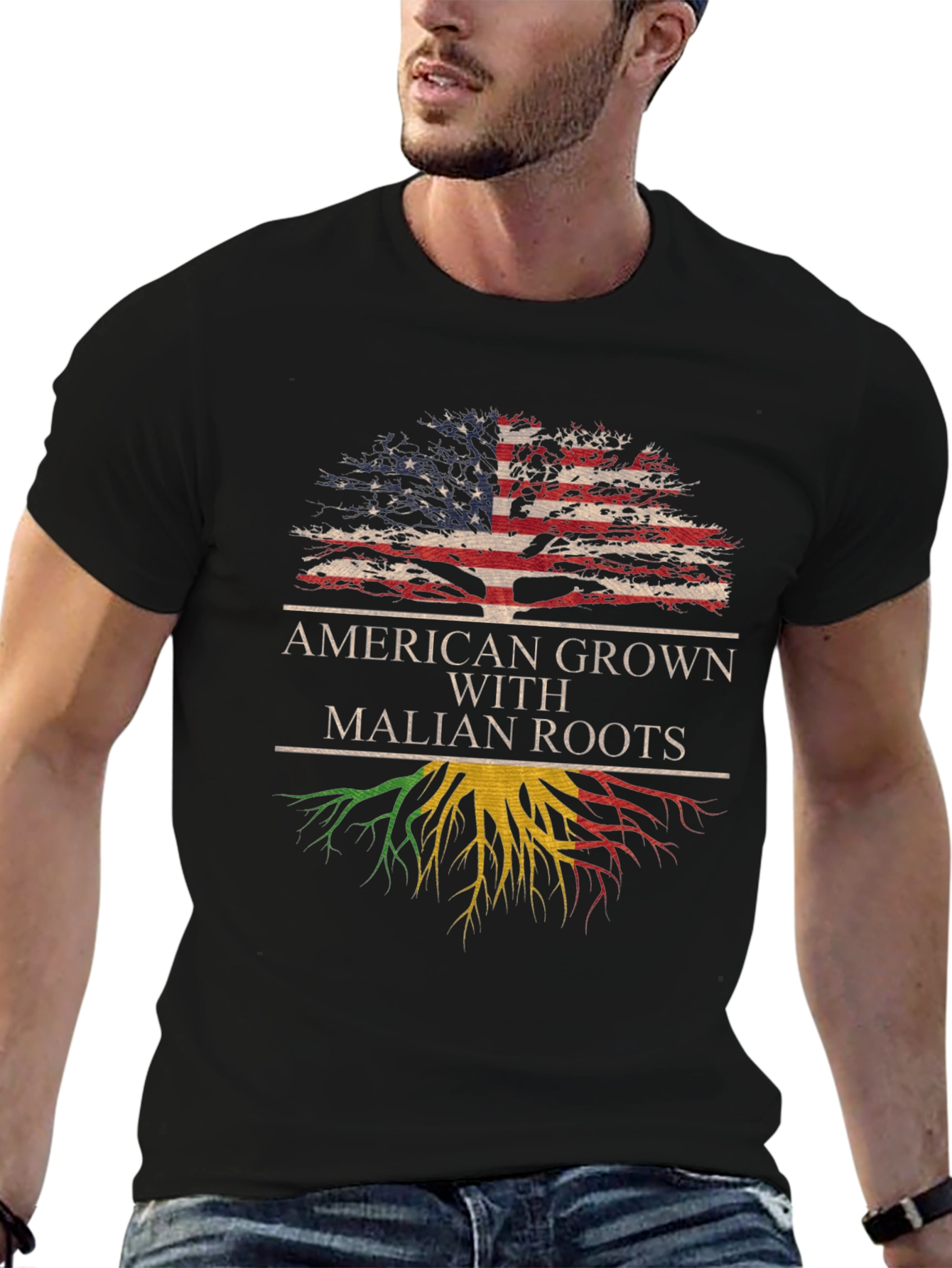 American Grown Malian Roots T-Shirt
