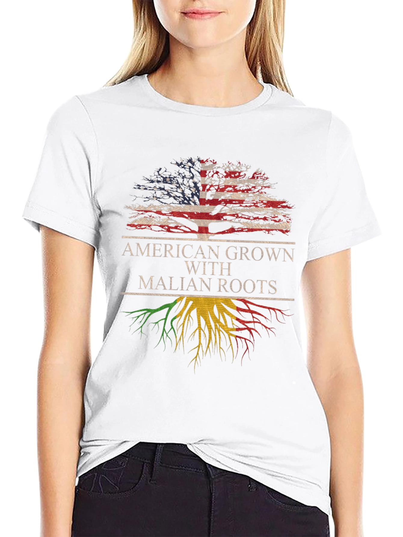 American Grown Malian Roots T-Shirt