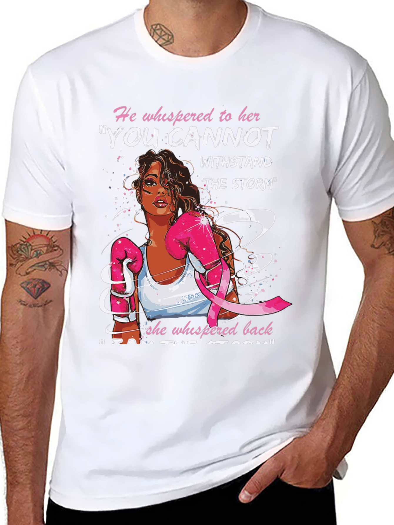 Empowered Woman Storm Graphic Tee