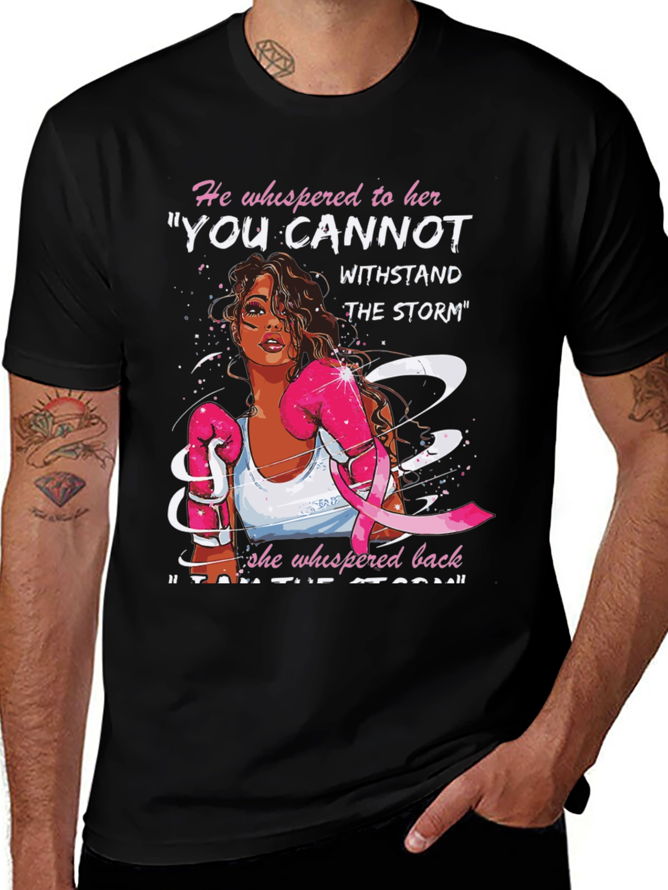Empowered Woman Storm Graphic Tee