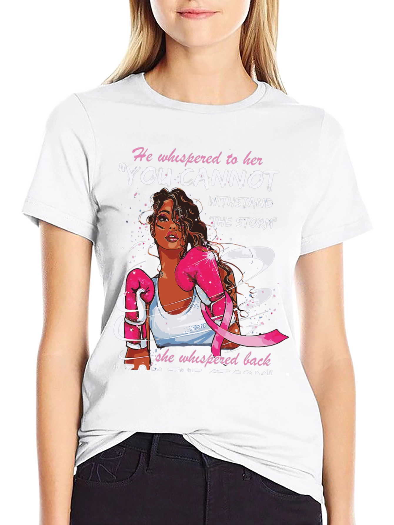Empowered Woman Storm Graphic Tee