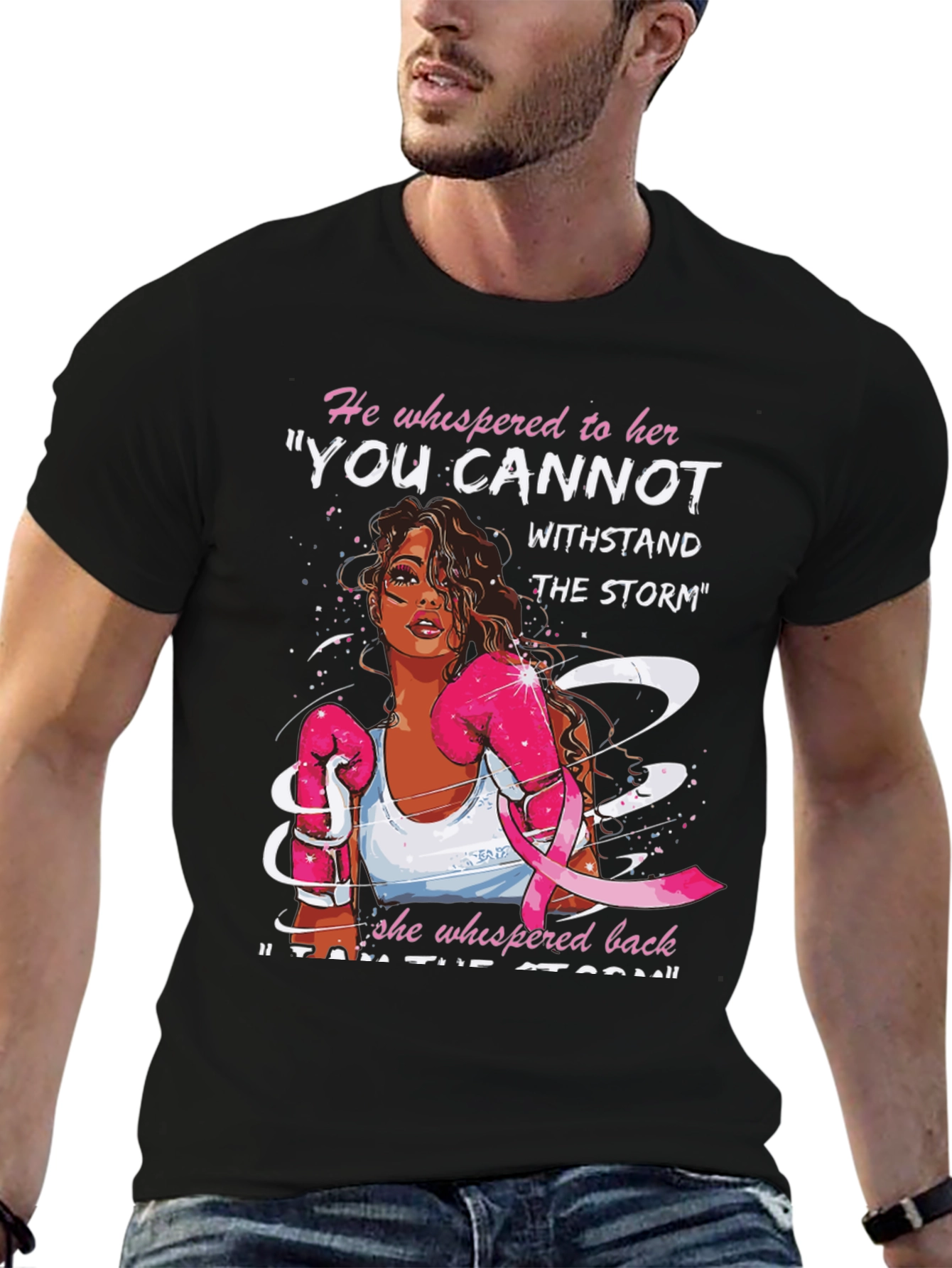 Empowered Woman Storm Graphic Tee
