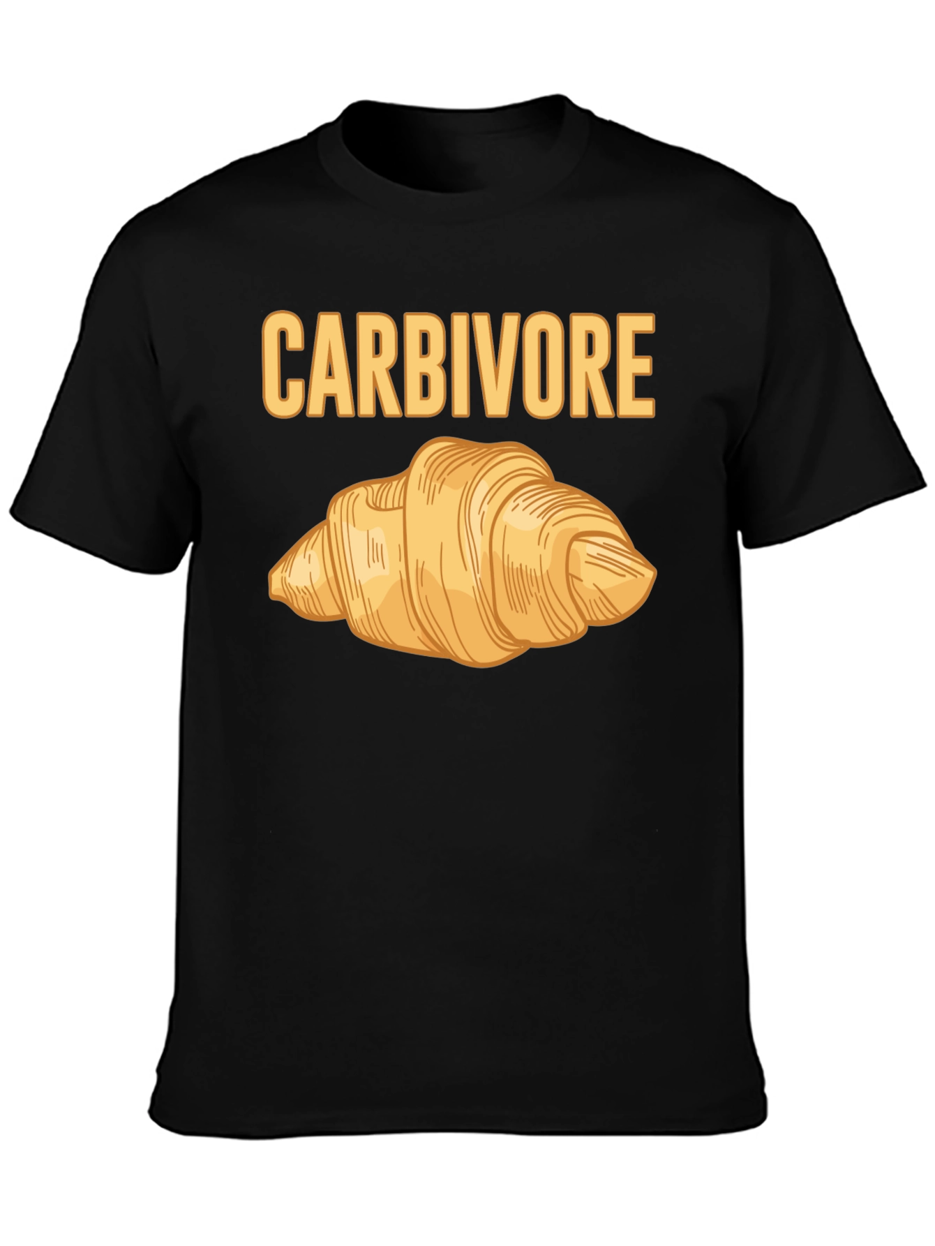 Carbivore Croissant Graphic T-Shirt