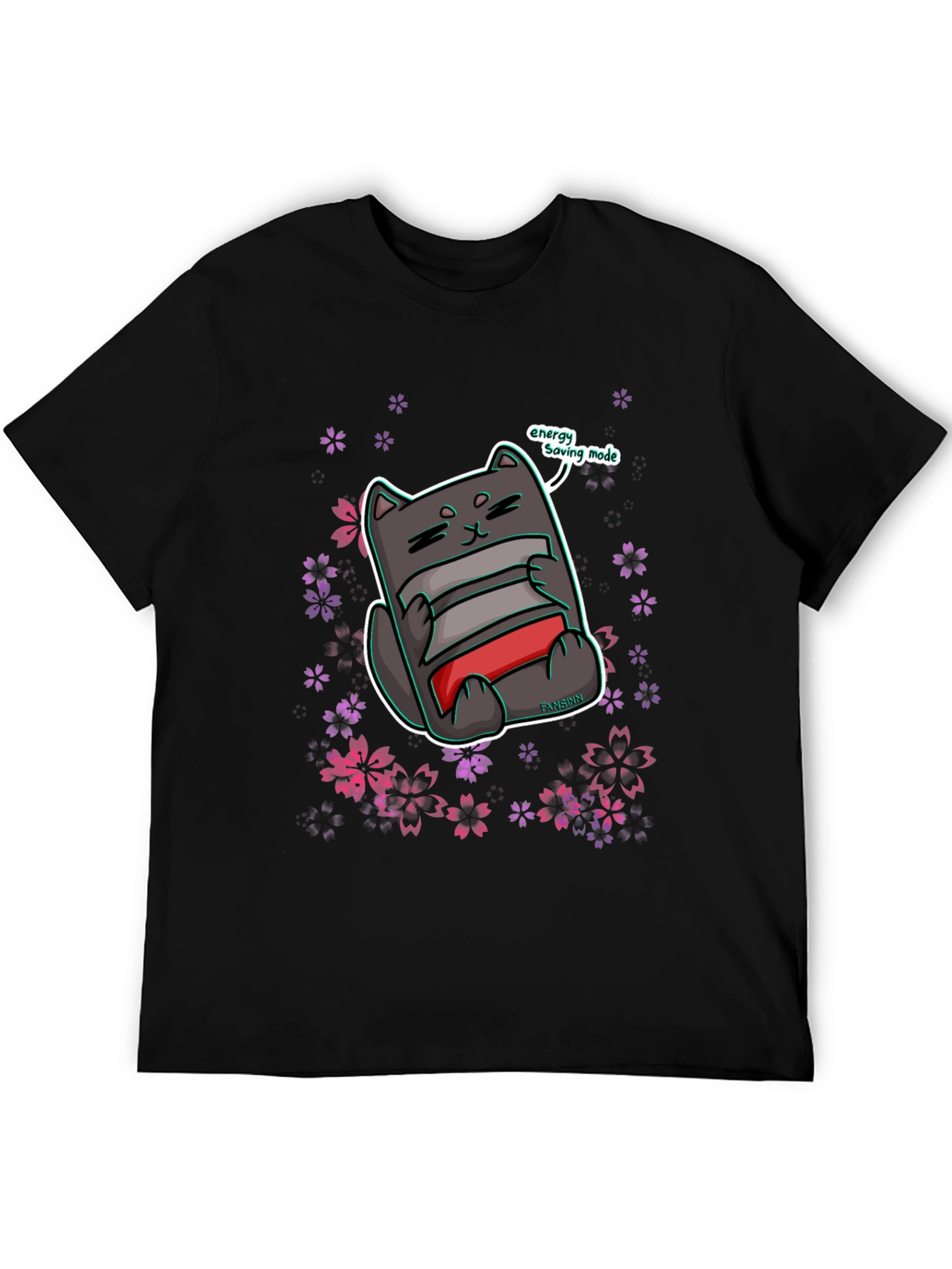 Energy Saving Cat T-Shirt