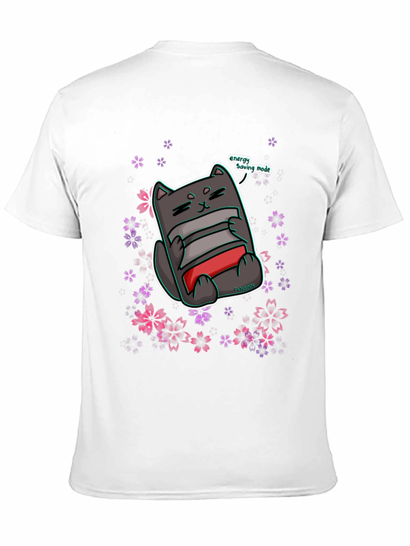 Energy Saving Cat T-Shirt
