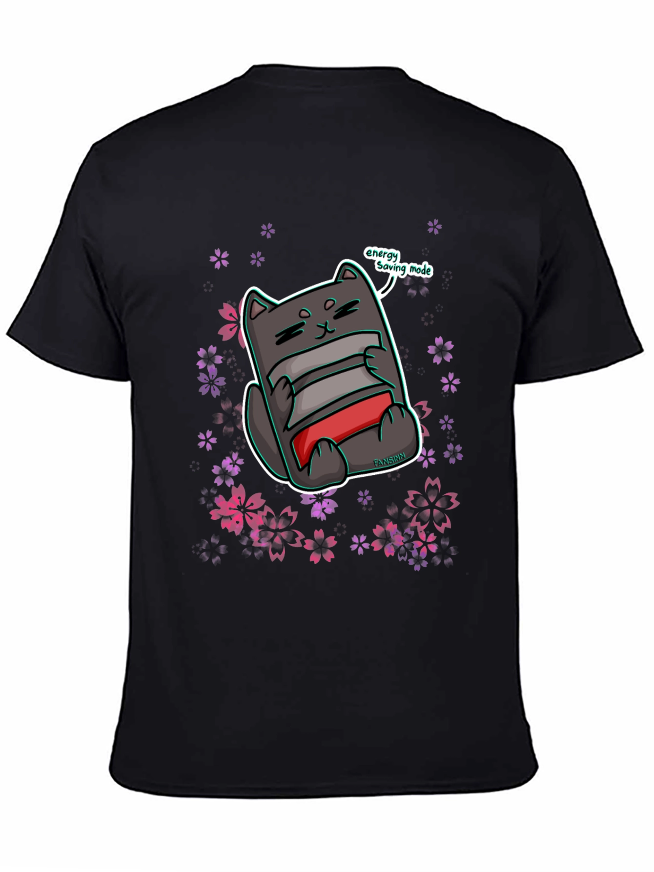 Energy Saving Cat T-Shirt