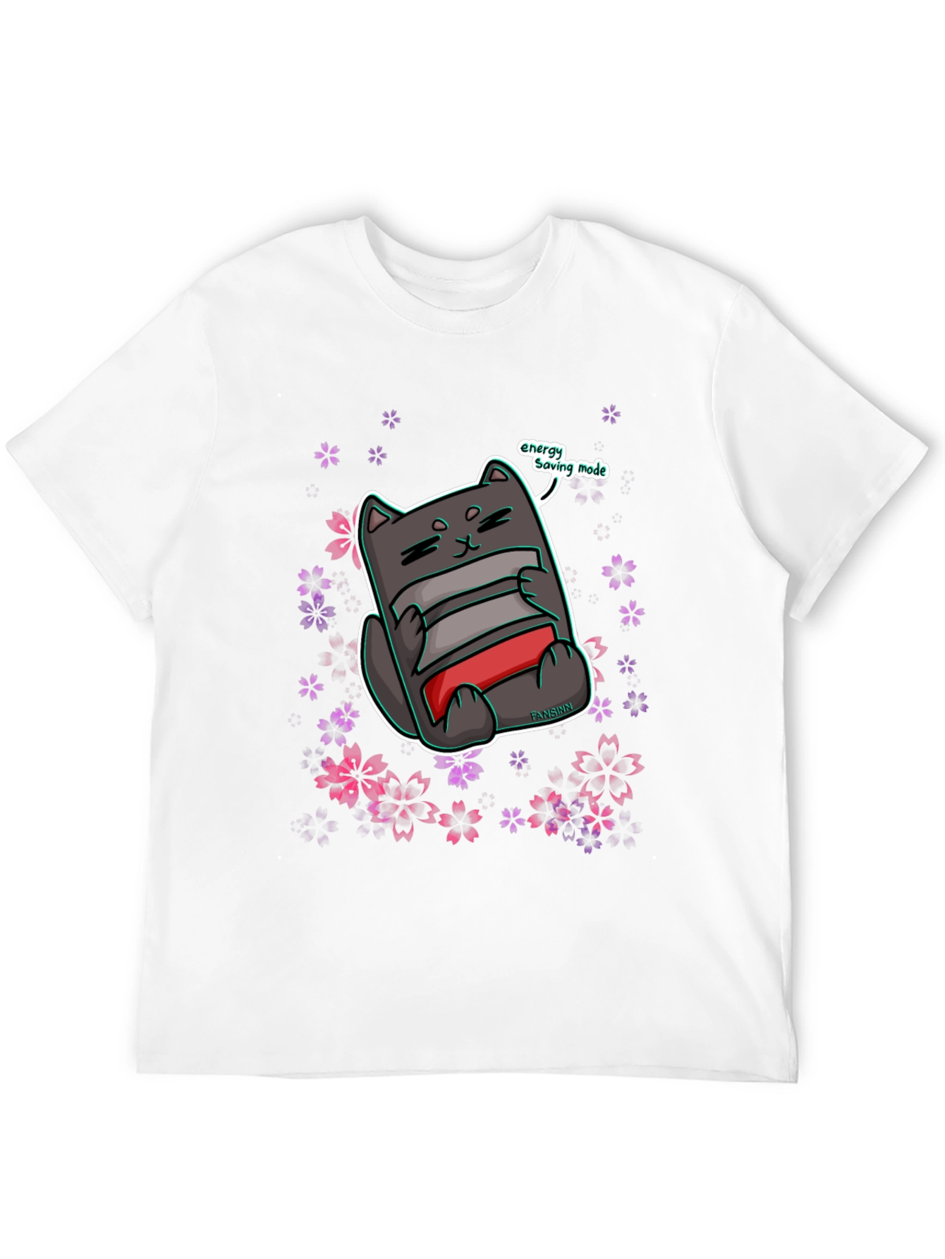 Energy Saving Cat T-Shirt