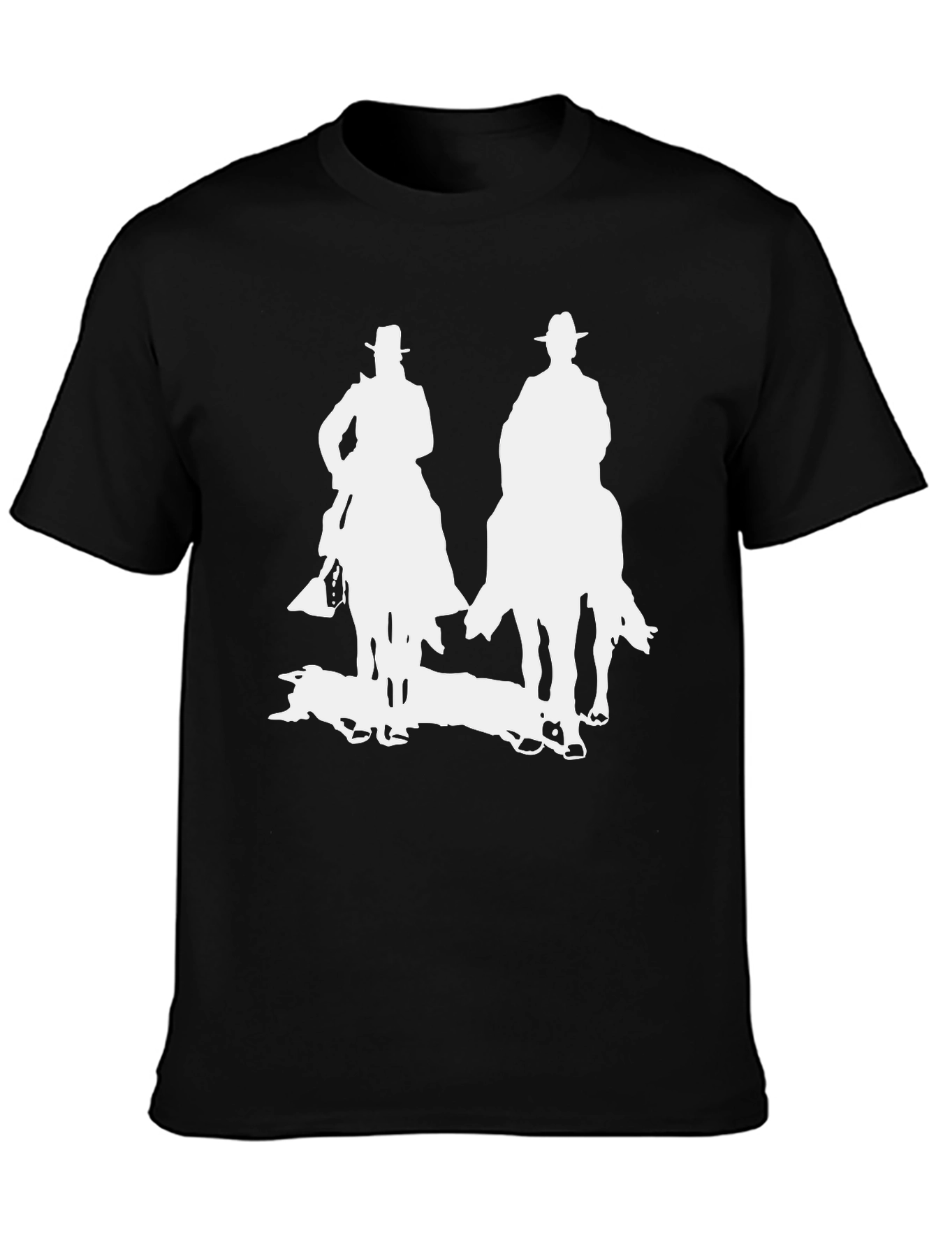 Cowboy Silhouette Graphic T-Shirt