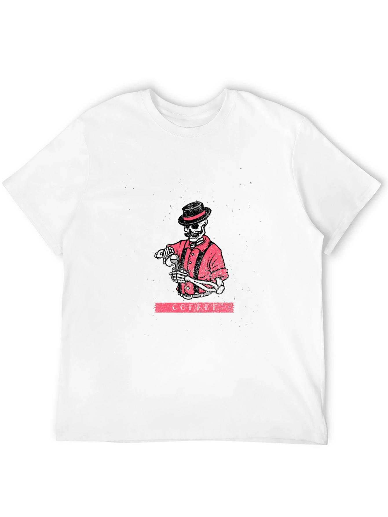 Skeleton Barista Graphic Tee