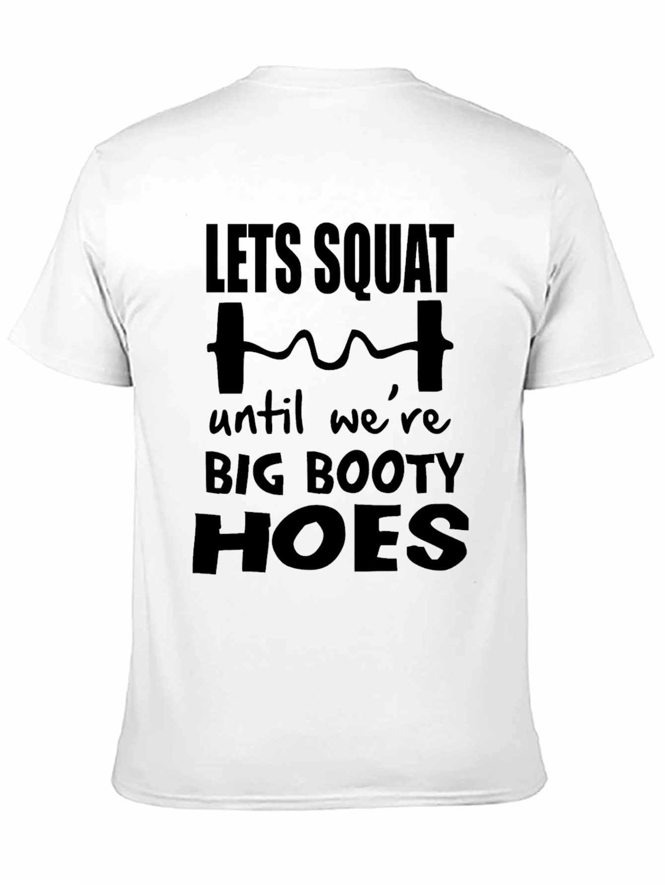 Lets Squat Graphic Tee - Black
