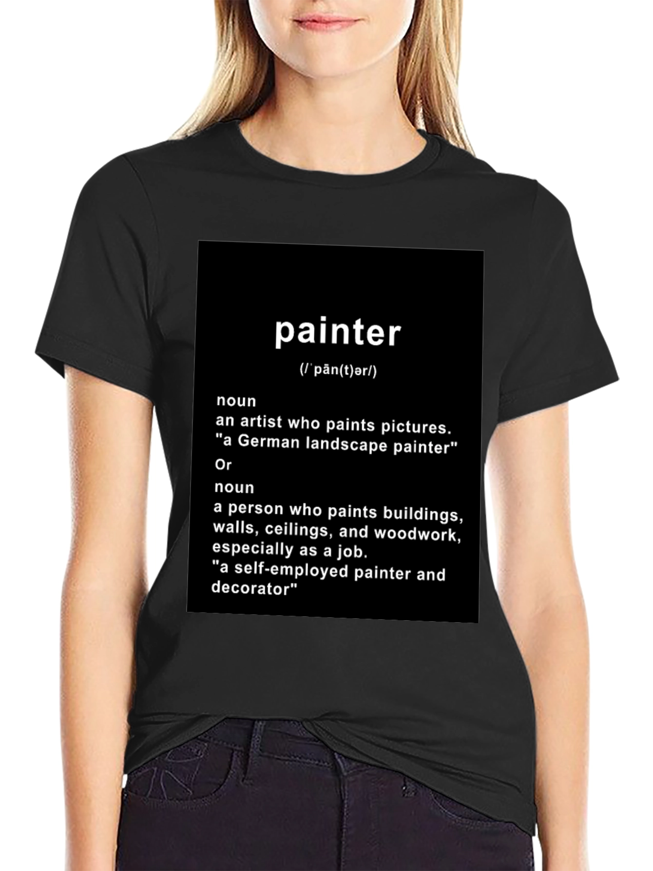 Painter Definition T-Shirt - Funny Artist Tee