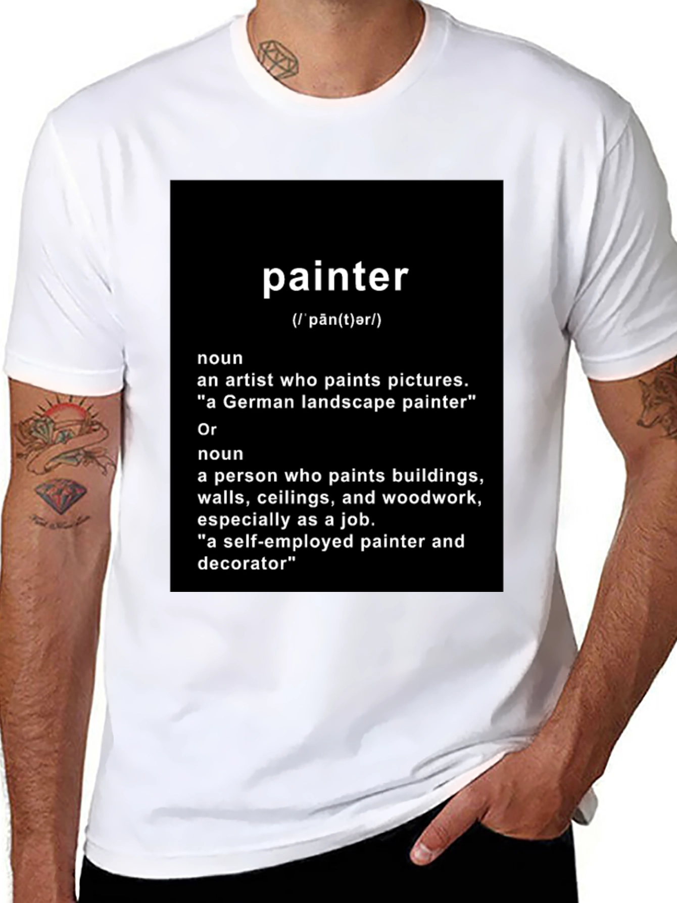 Painter Definition T-Shirt - Funny Artist Tee
