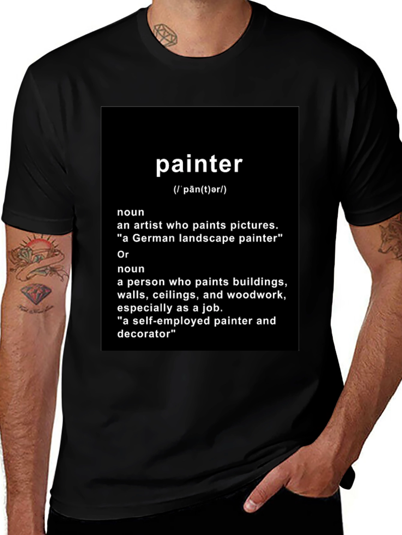 Painter Definition T-Shirt - Funny Artist Tee