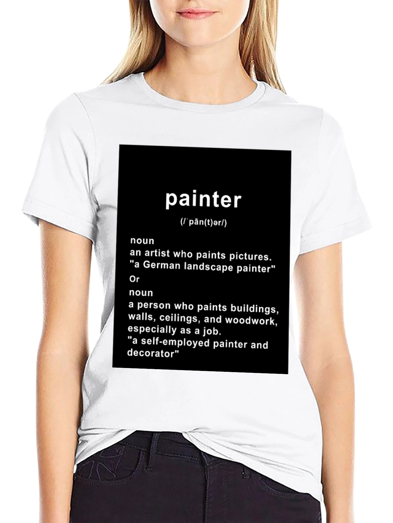 Painter Definition T-Shirt - Funny Artist Tee