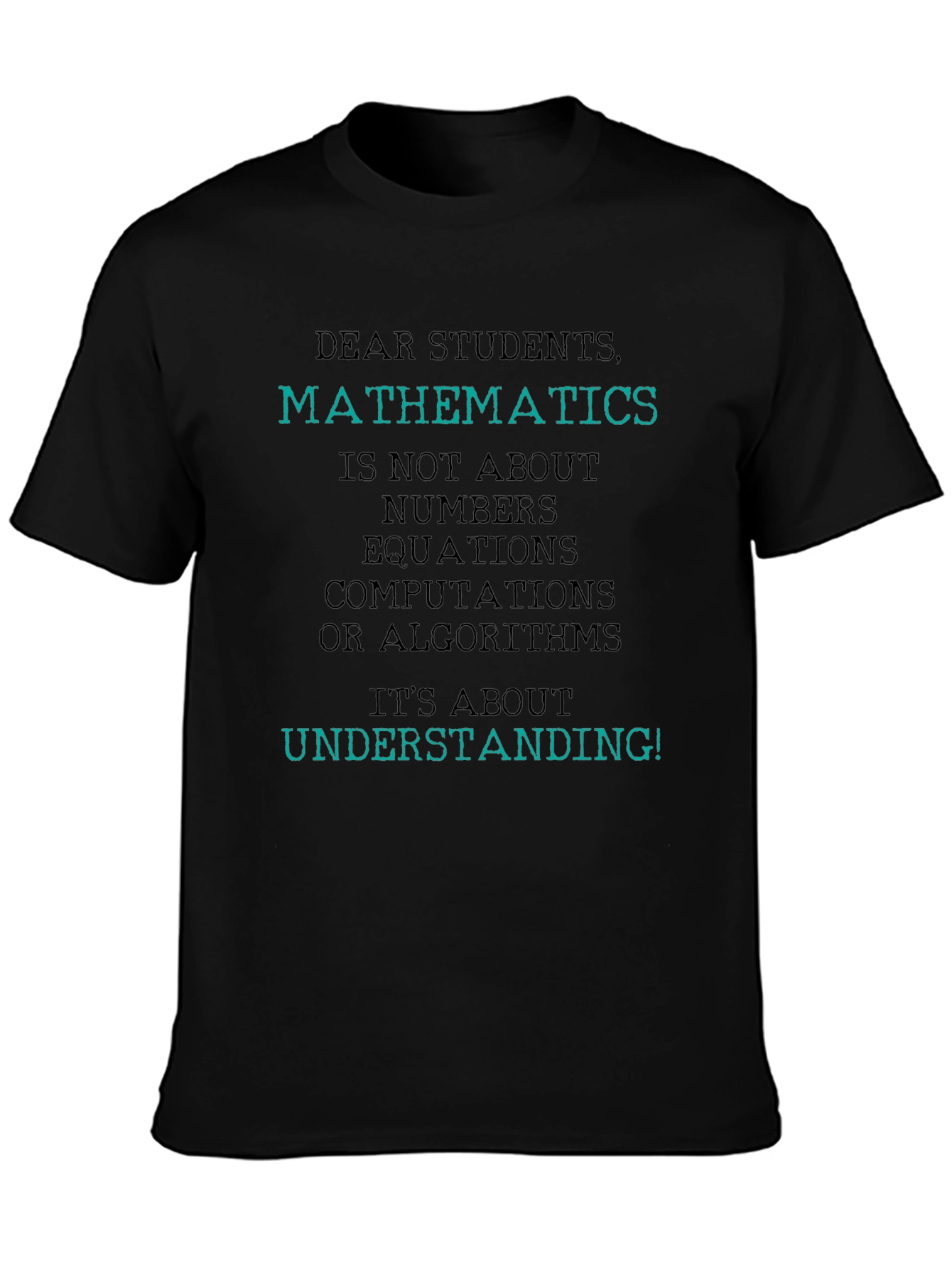 Mathematics Understanding T-Shirt