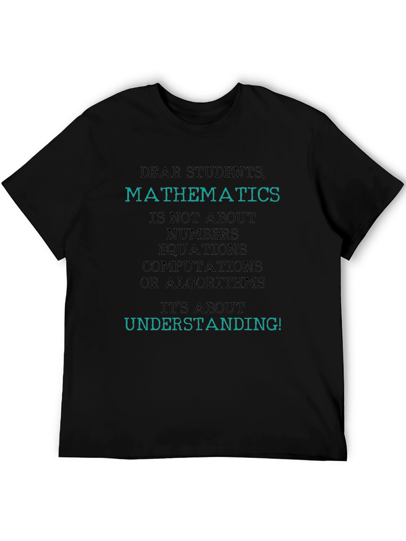 Mathematics Understanding T-Shirt