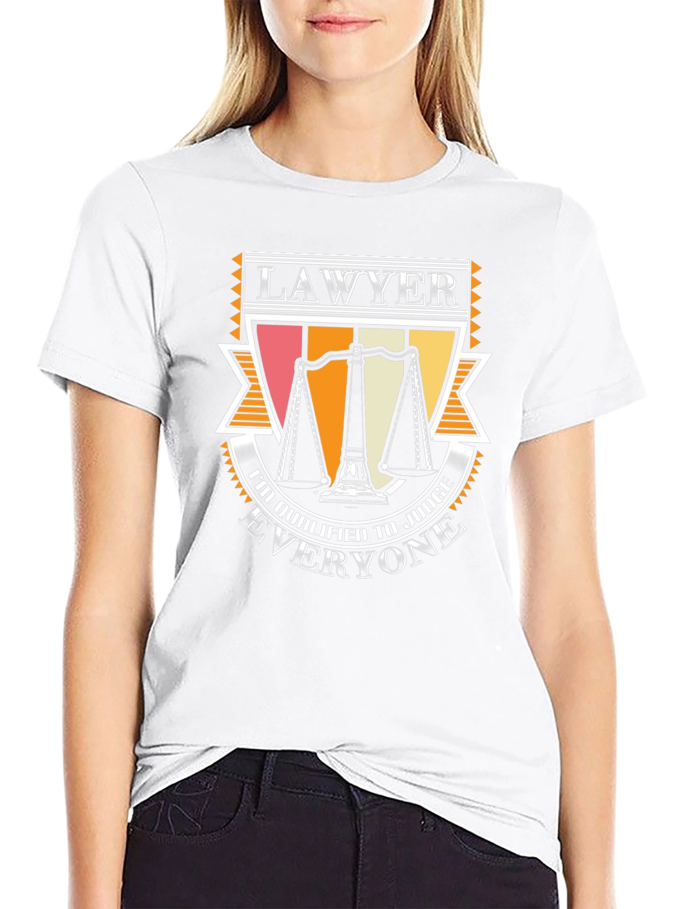 Lawyer T-Shirt - Im Qualified to Judge Everyone
