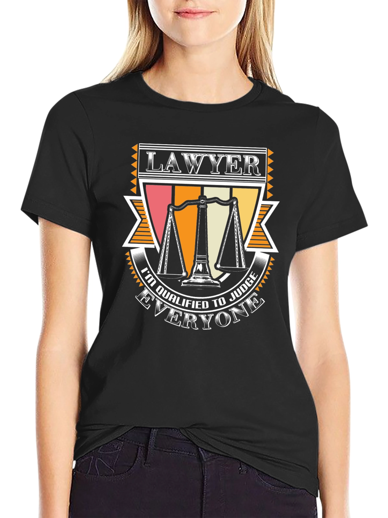 Lawyer T-Shirt - Im Qualified to Judge Everyone