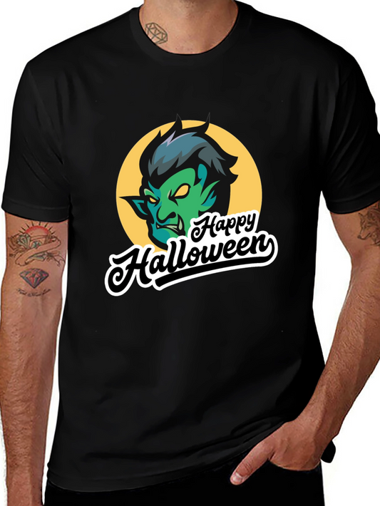 Happy Halloween Monster Graphic T-Shirt
