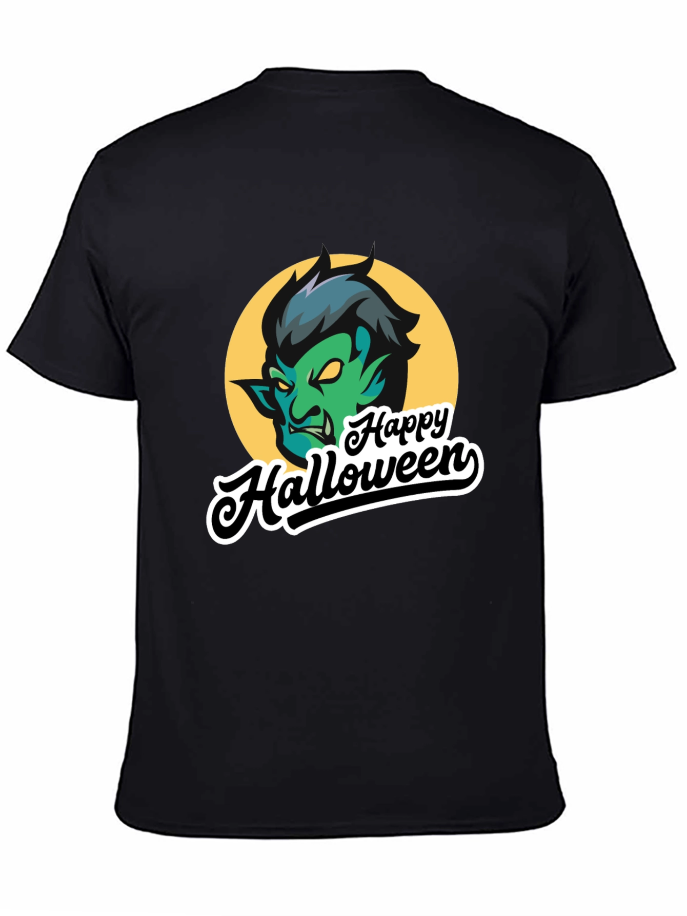 Happy Halloween Monster Graphic T-Shirt
