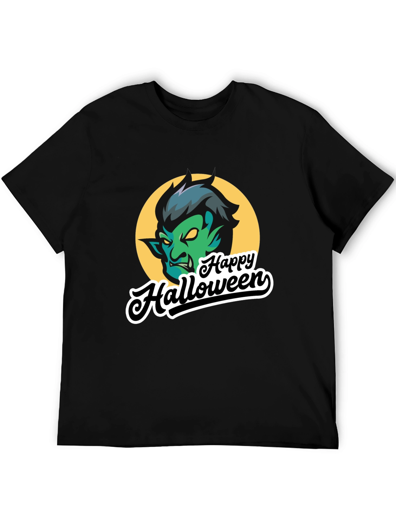 Happy Halloween Monster Graphic T-Shirt