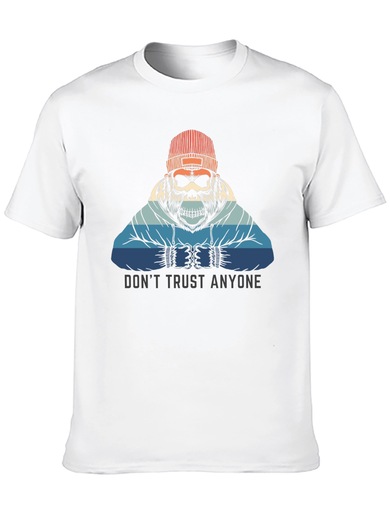 Dont Trust Anyone Graphic Tee - Skull Gorilla