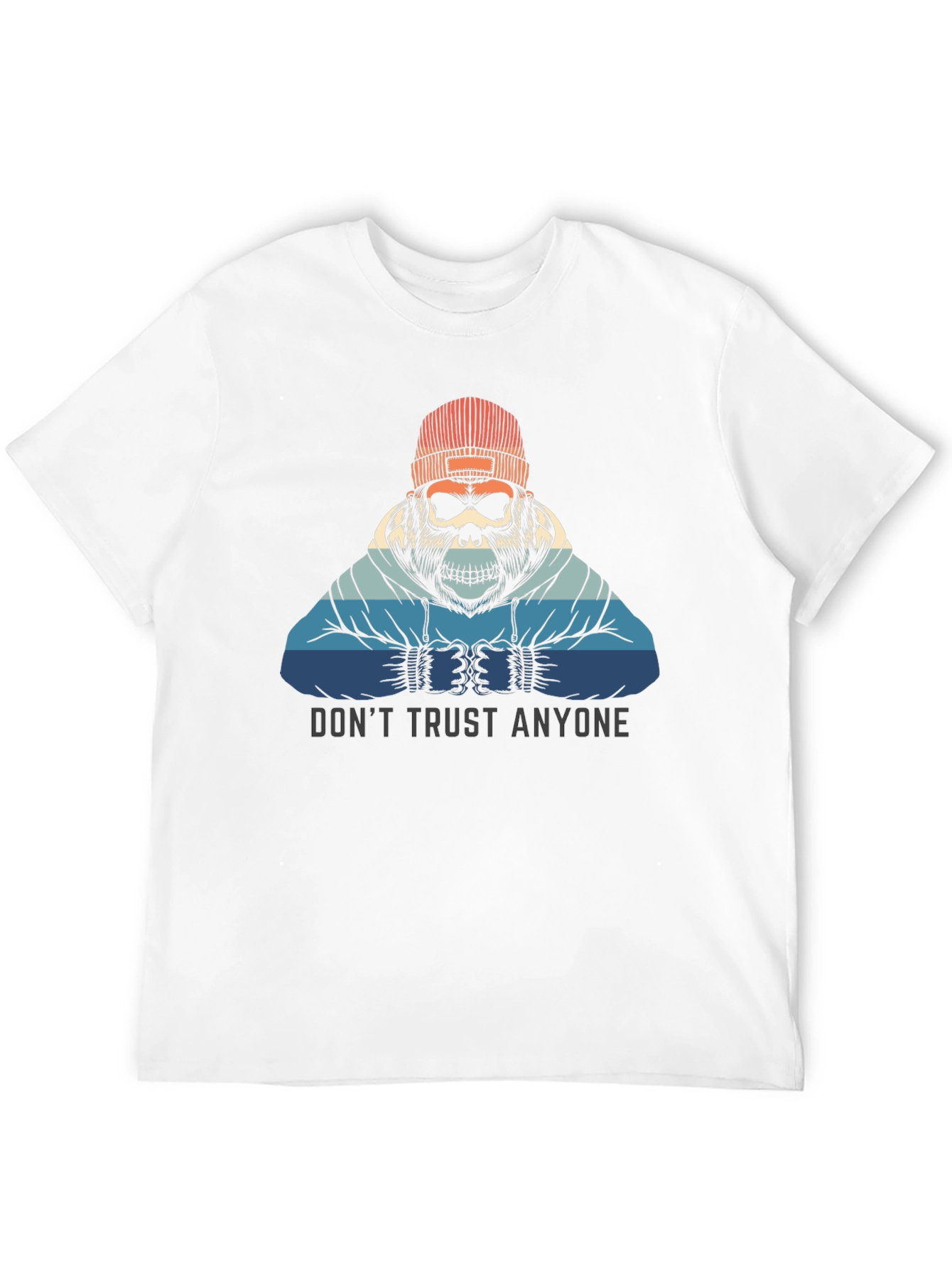 Dont Trust Anyone Graphic Tee - Skull Gorilla
