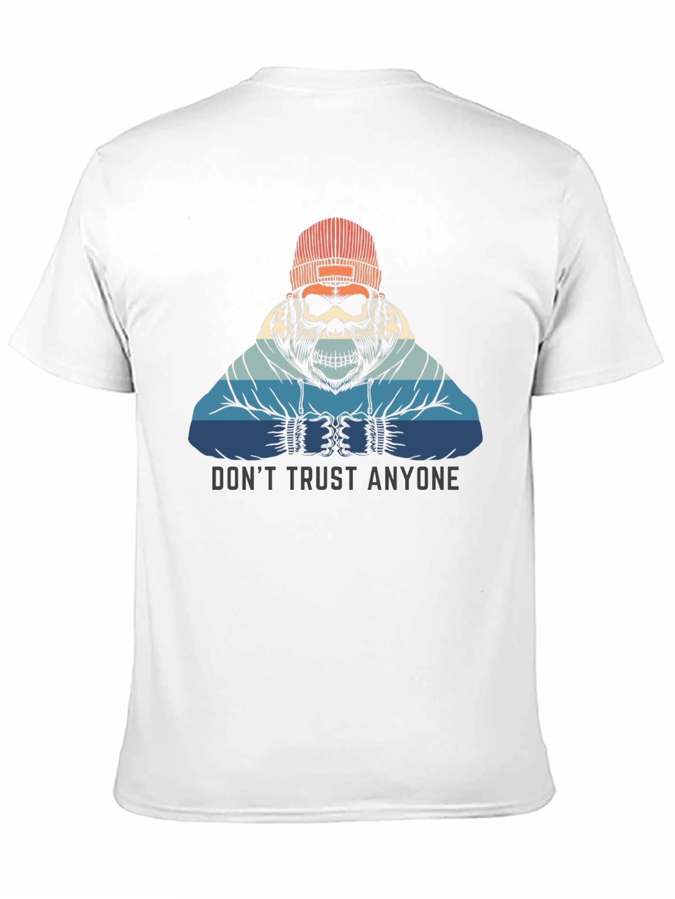 Dont Trust Anyone Graphic Tee - Skull Gorilla